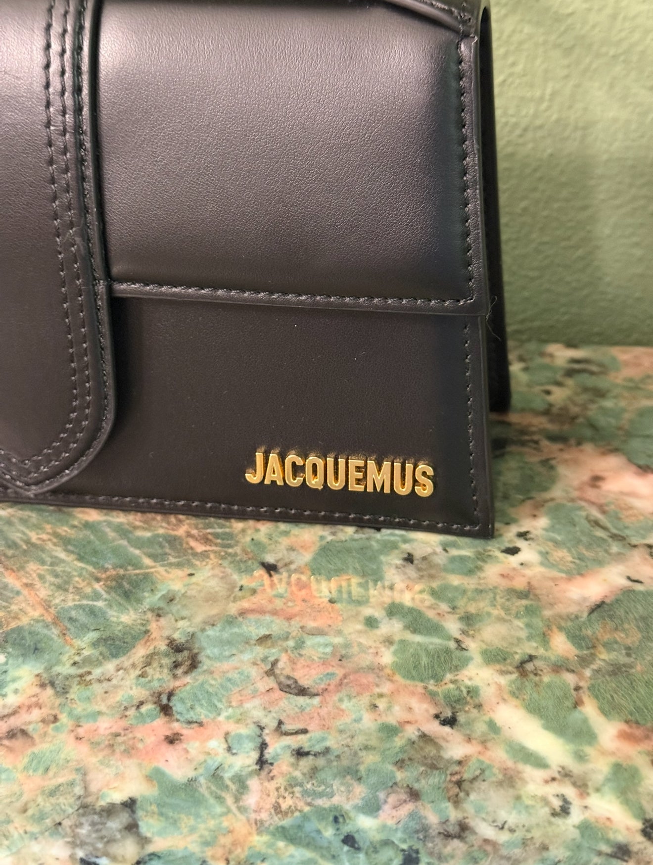 JAQUEMUS BLACK LE GRAND BAMBINO CROSSBODY BAG