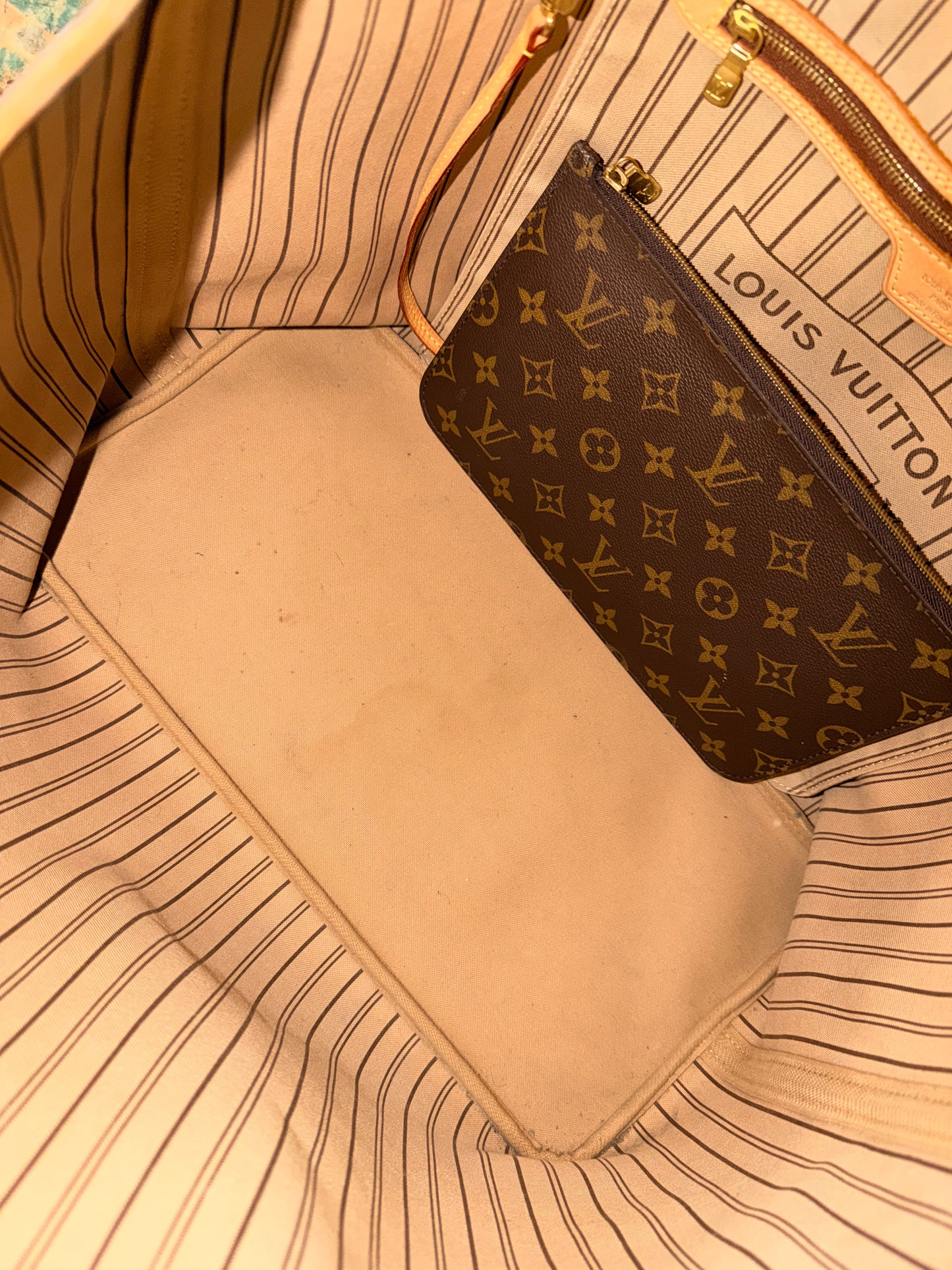 LOUIS VUITTON MONOGRAM NEVERFULL GM SHOPPING TOTE