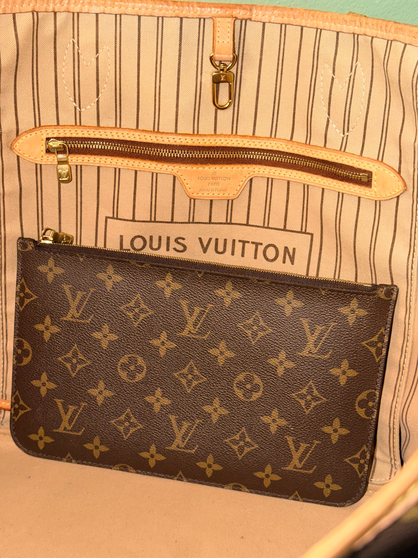 LOUIS VUITTON MONOGRAM NEVERFULL GM SHOPPING TOTE