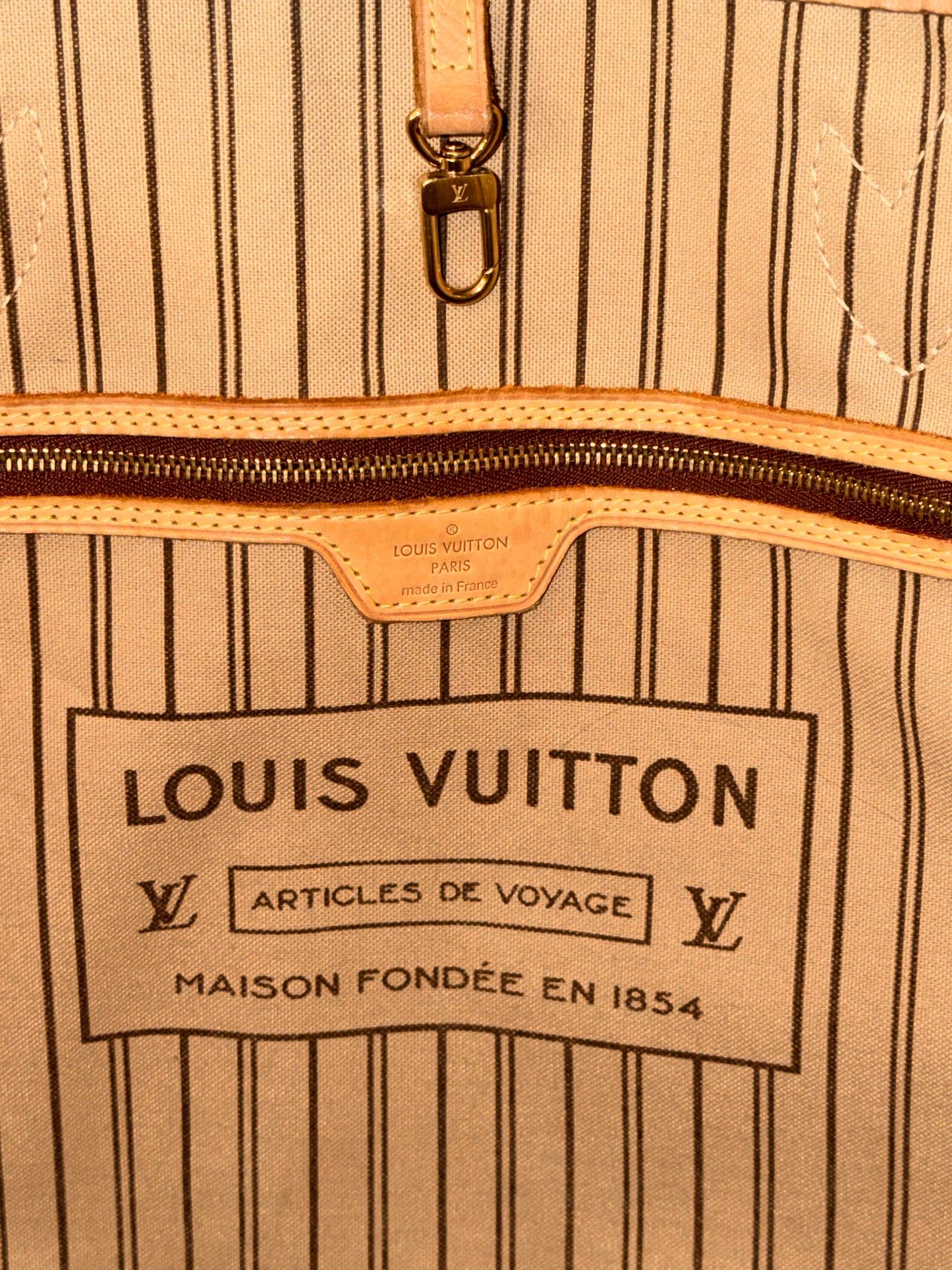 LOUIS VUITTON MONOGRAM NEVERFULL GM SHOPPING TOTE