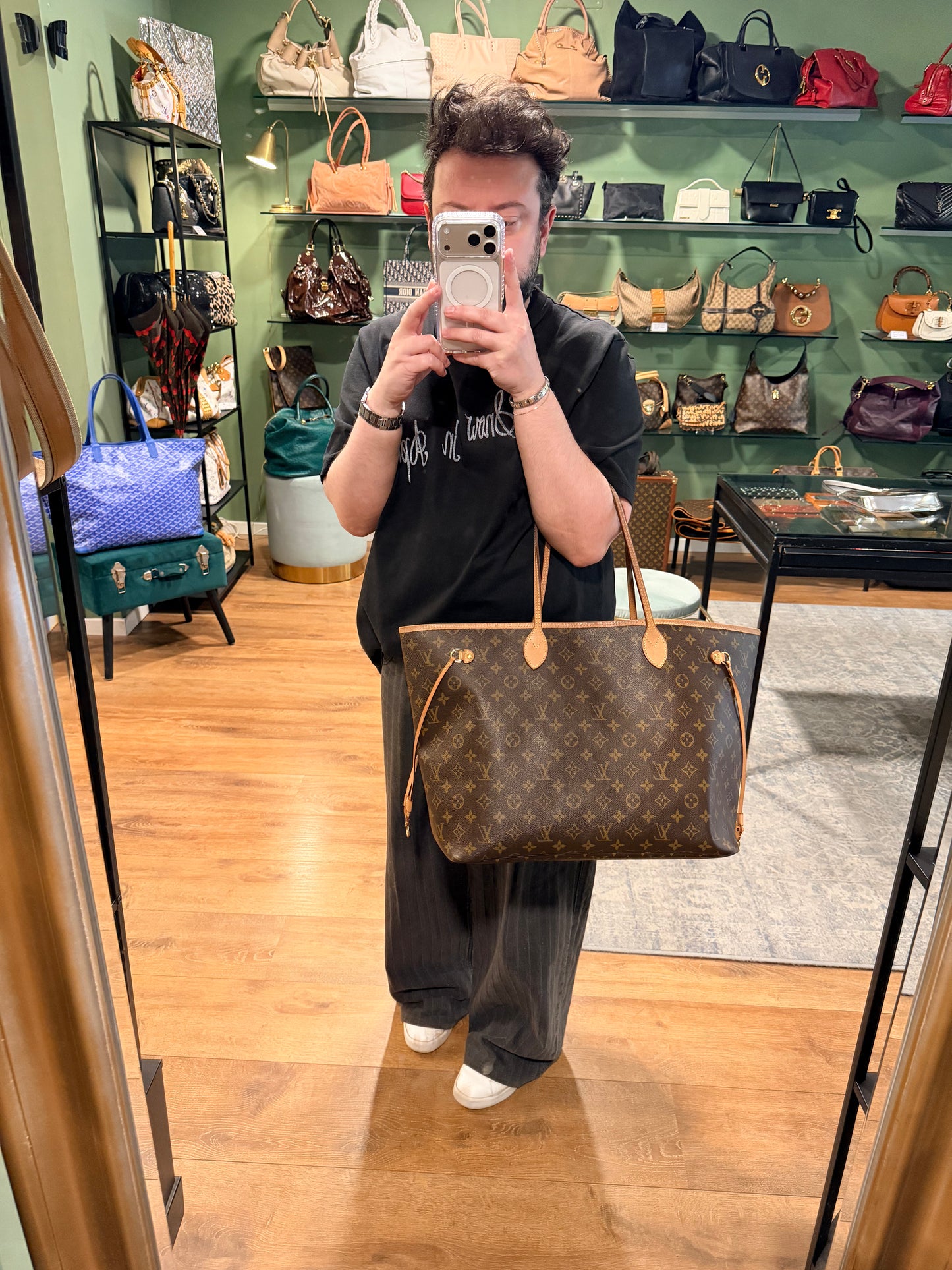 LOUIS VUITTON MONOGRAM NEVERFULL GM SHOPPING TOTE
