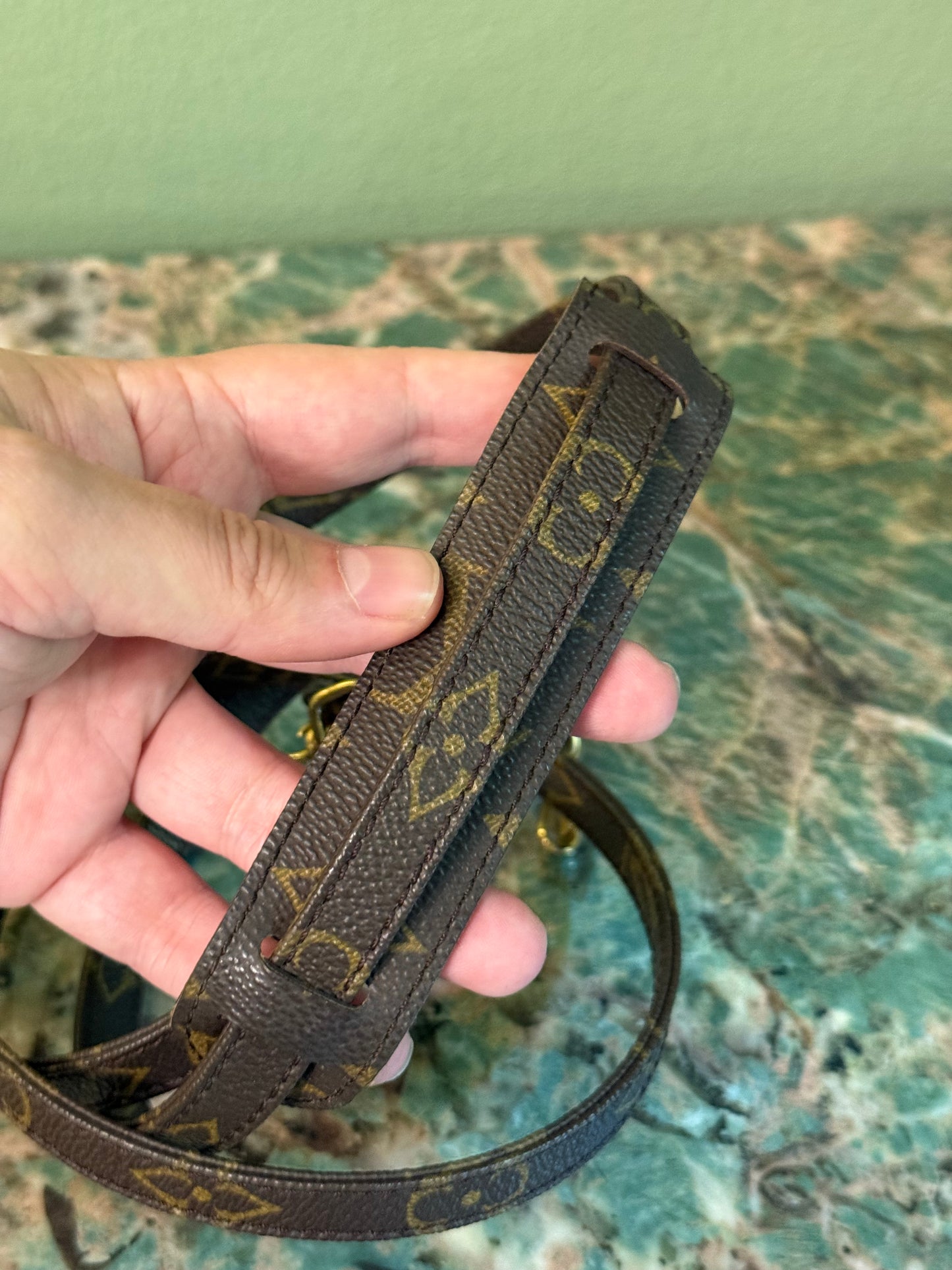 LOUIS VUITTON MONOGRAM CROSSBODY STRAP