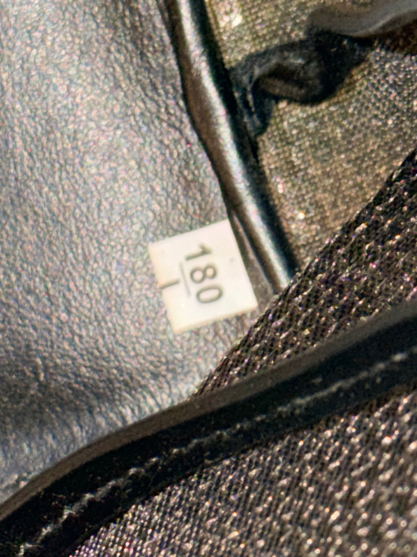 PRADA BLACK MESH SMALL HANDBAG