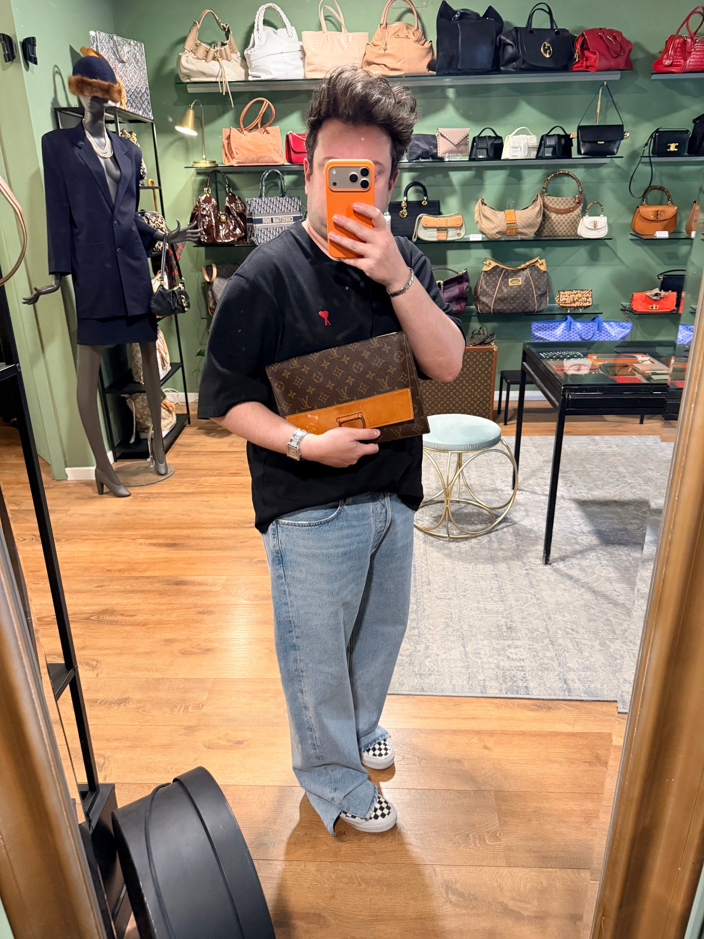 LOUIS VUITTON MONOGRAM FLAP POCHETTE