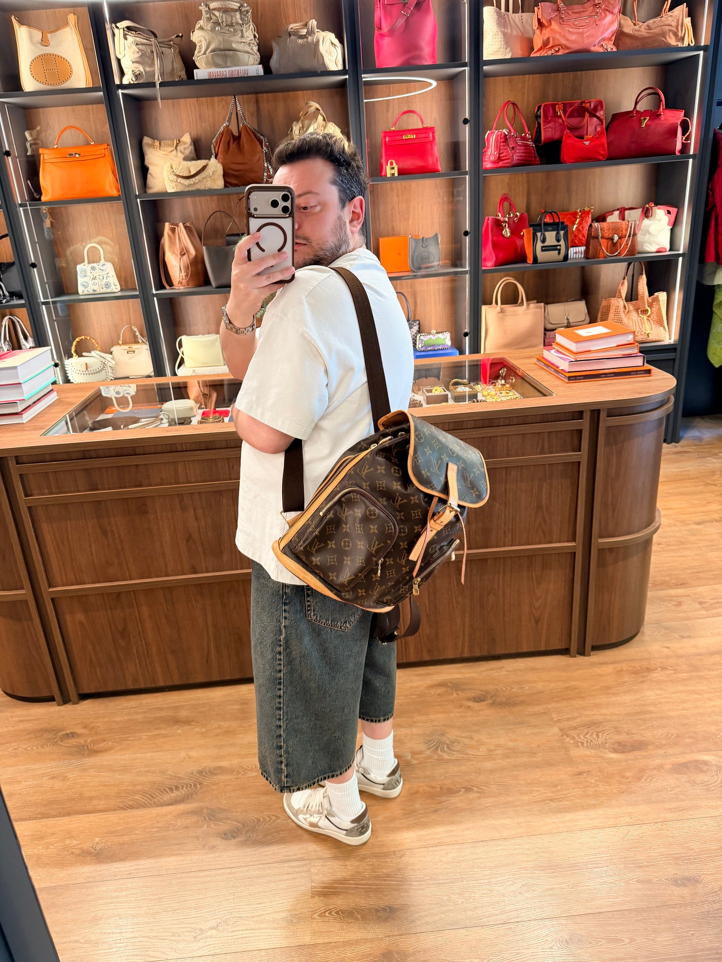 LOUIS VUITTON MONOGRAM BOSPHORE BACKPACK