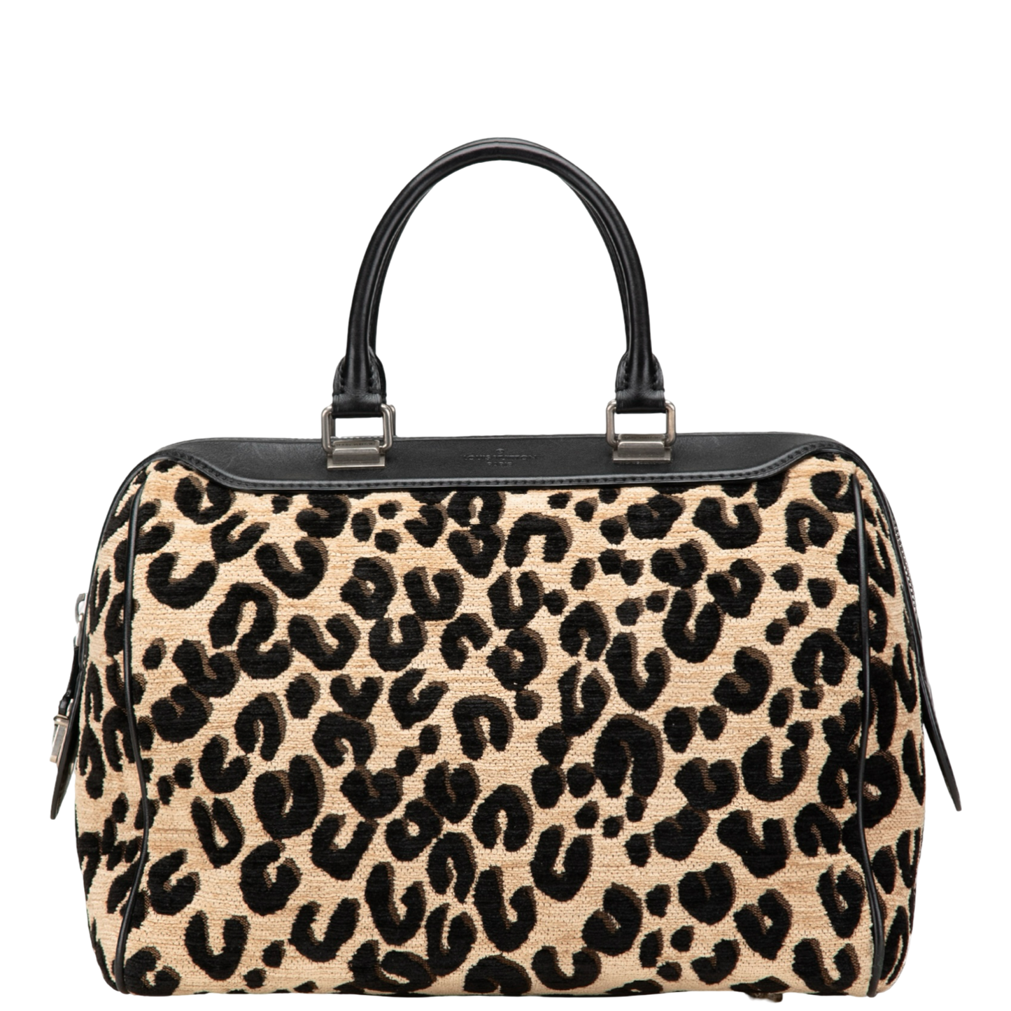 STEPHEN SPROUSE X LOUIS VUITTON LEOPARD SPEEDY 30 BOSTON BAG