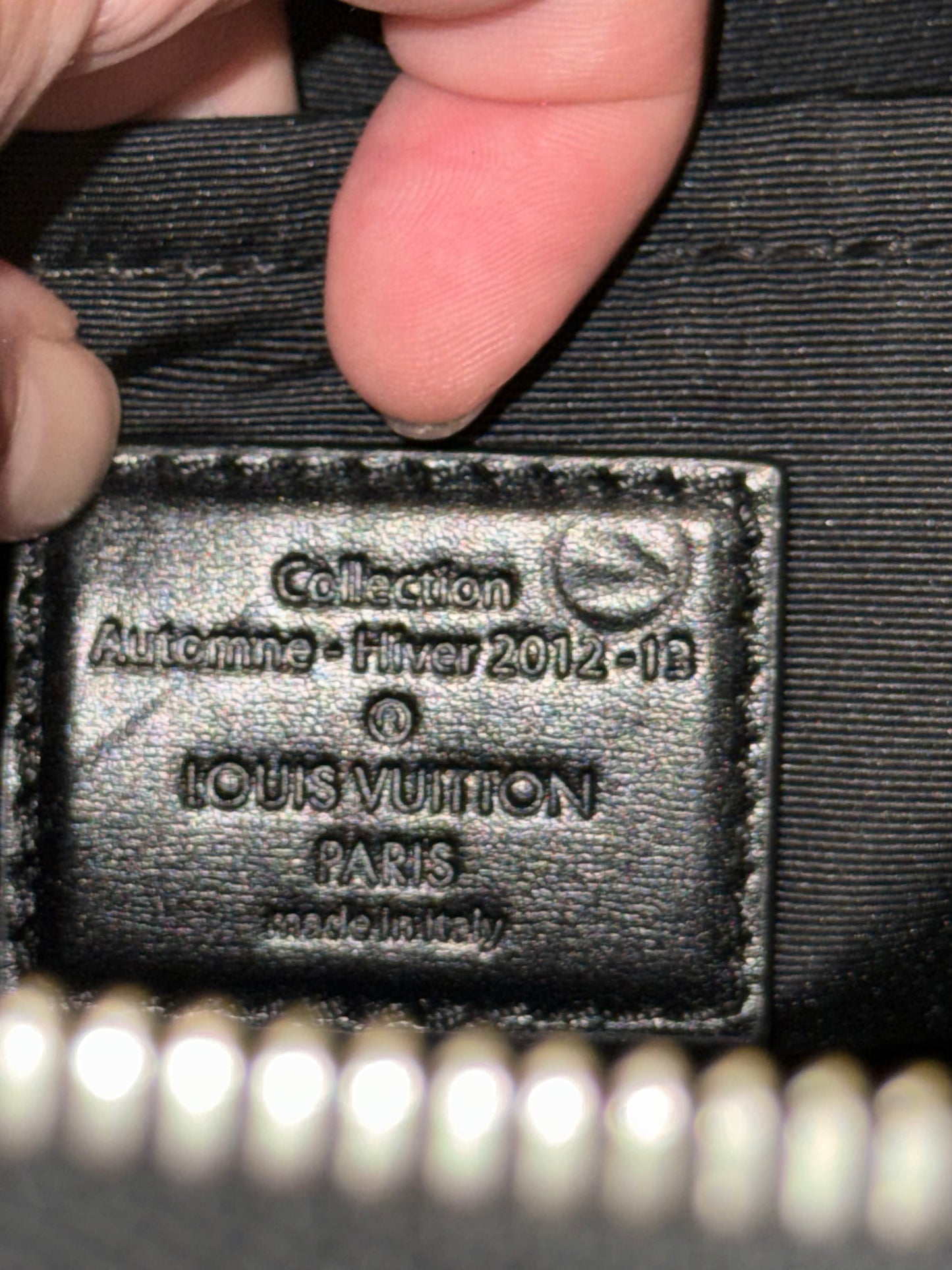 LOUIS VUITTON BLACK SEQUINS SUNSHINE EXPRESS SPEEDY 30 BOSTON BAG
