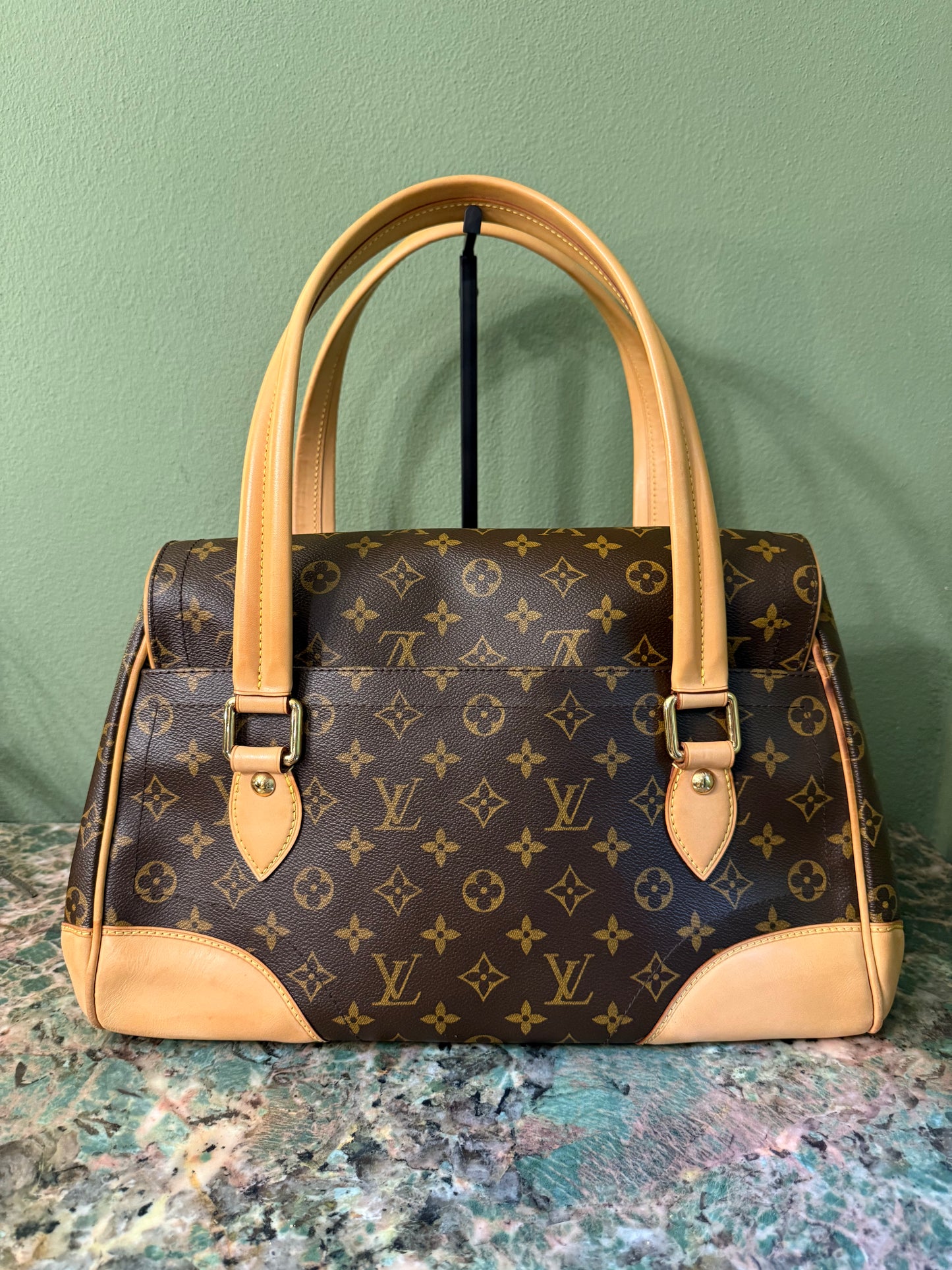 LOUIS VUITTON MONOGRAM BEVERLY GM HANDBAG