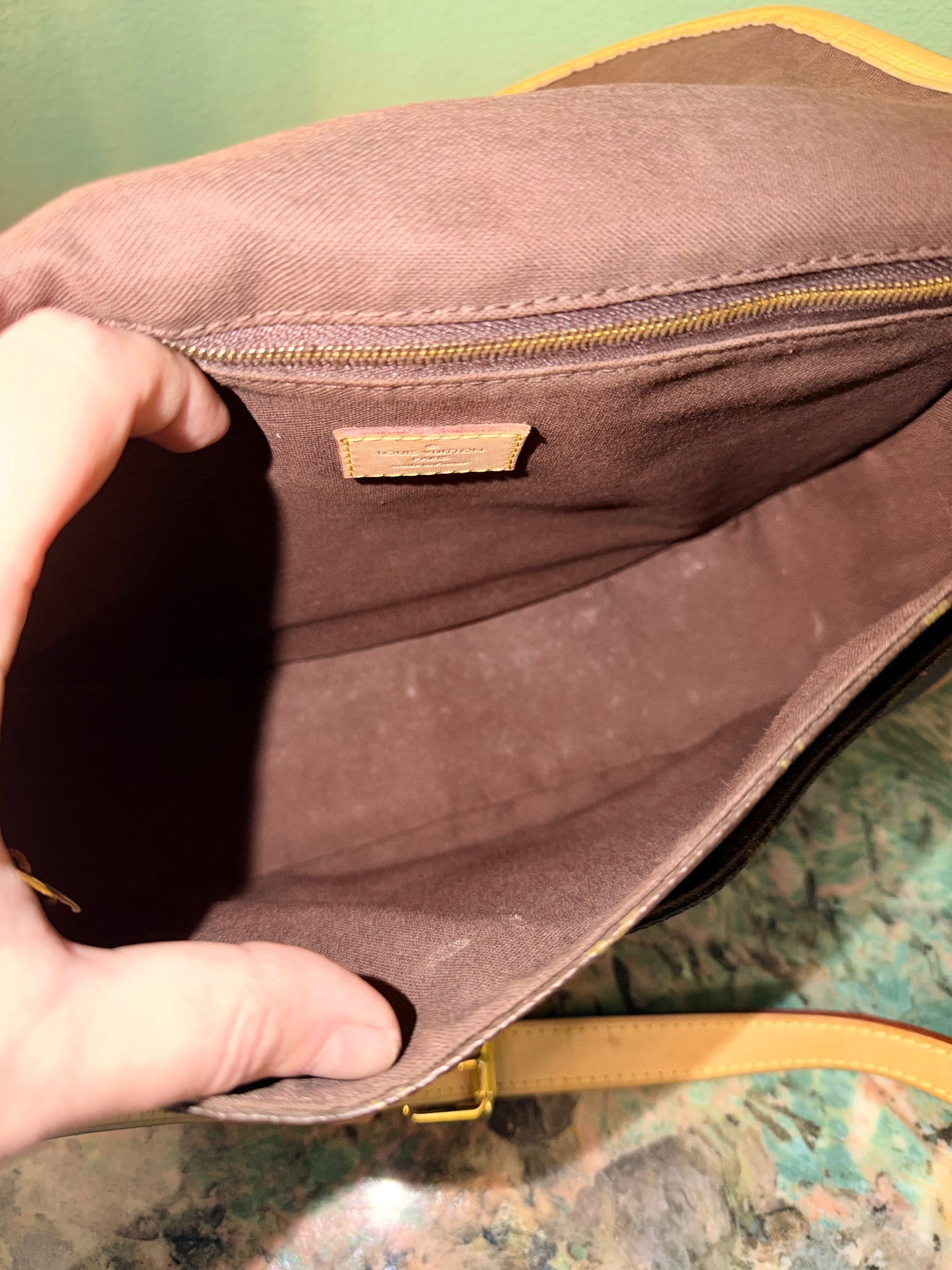 LOUIS VUITTON MONOGRAM MENILMONTANT PM CROSSBODY BAG