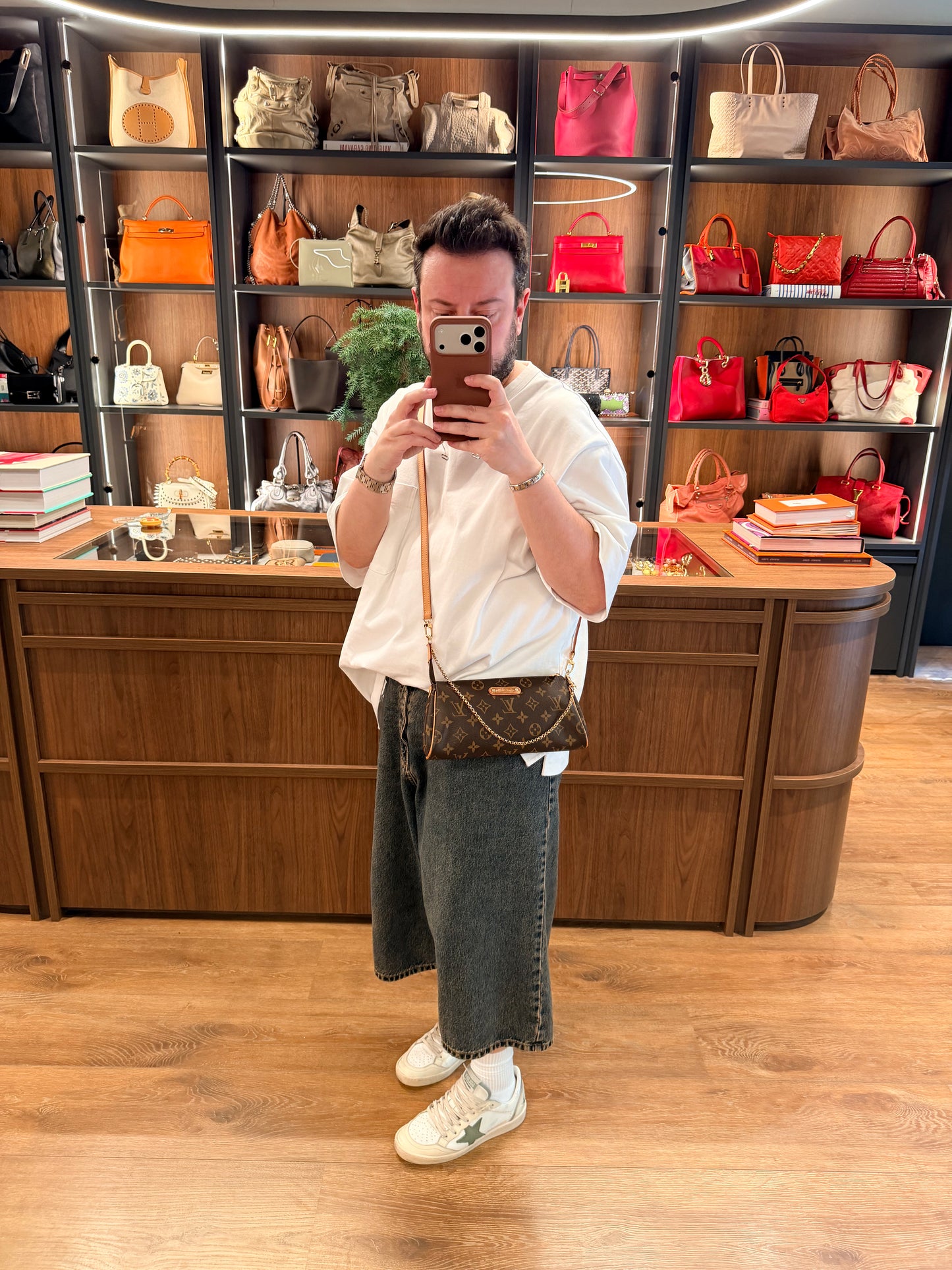 LOUIS VUITTON MONOGRAM EVA CLUTCH