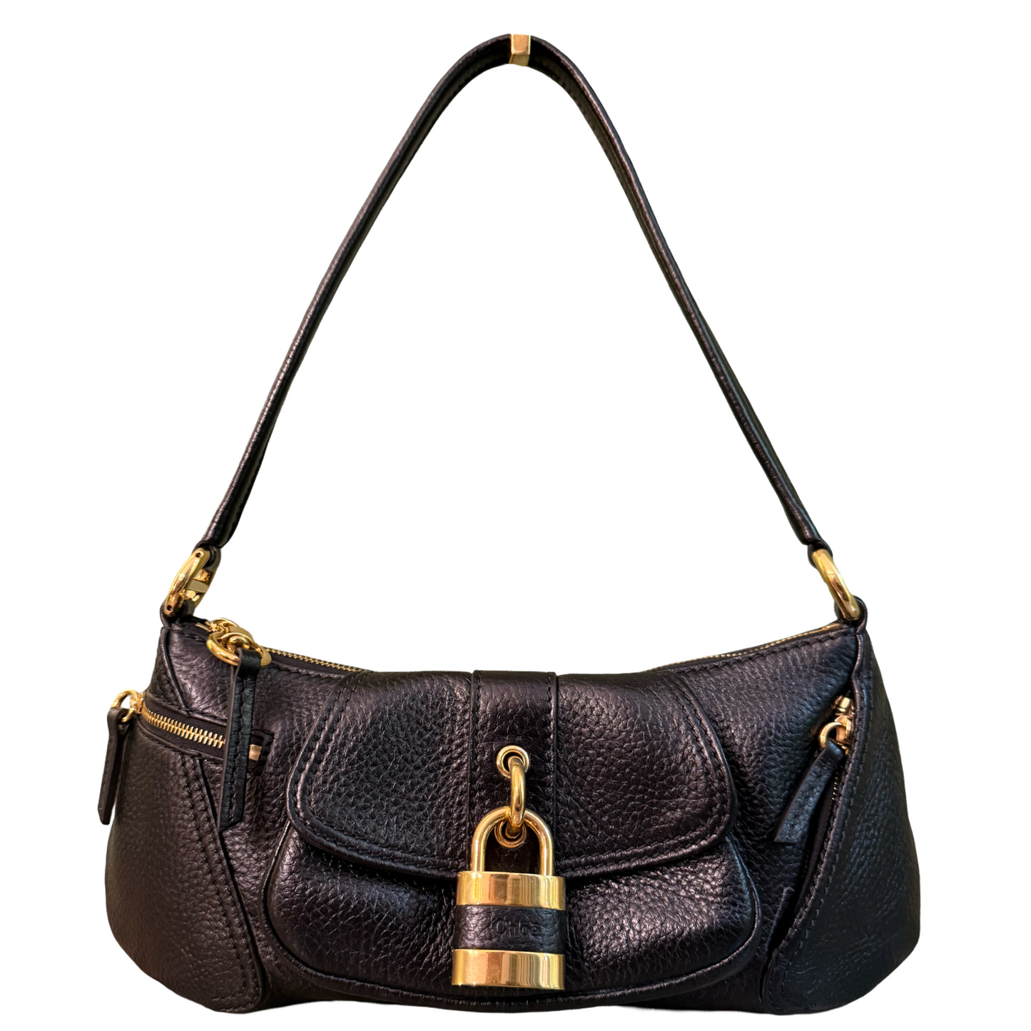 CHLOE BLACK THE 99 SHOULDER BAG
