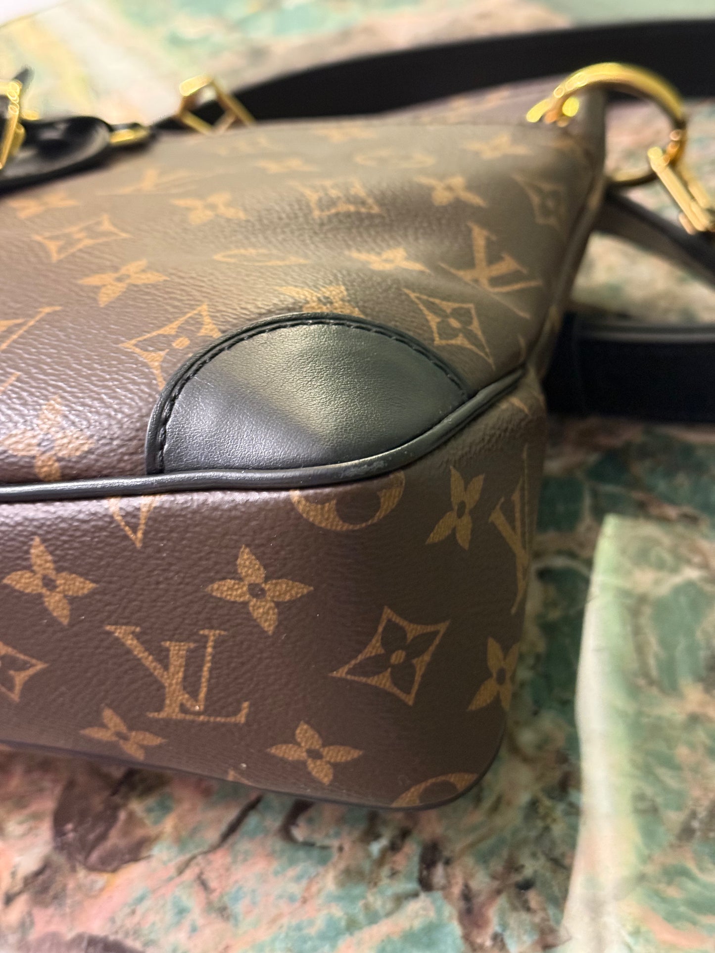 LOUIS VUITTON MONOGRAM ODEON PM CROSSBODY BAG