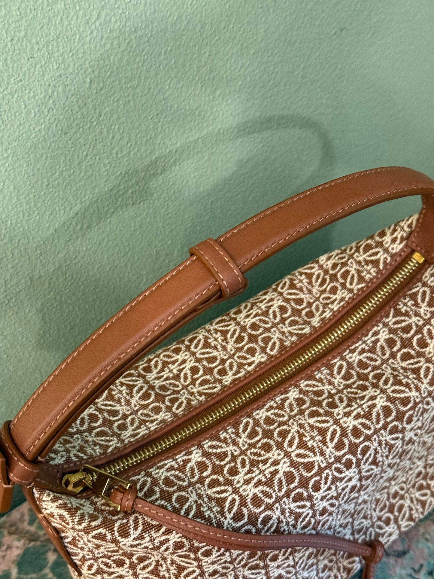 LOEWE ANAGRAM SMALL CUBI SHOULDER BAG