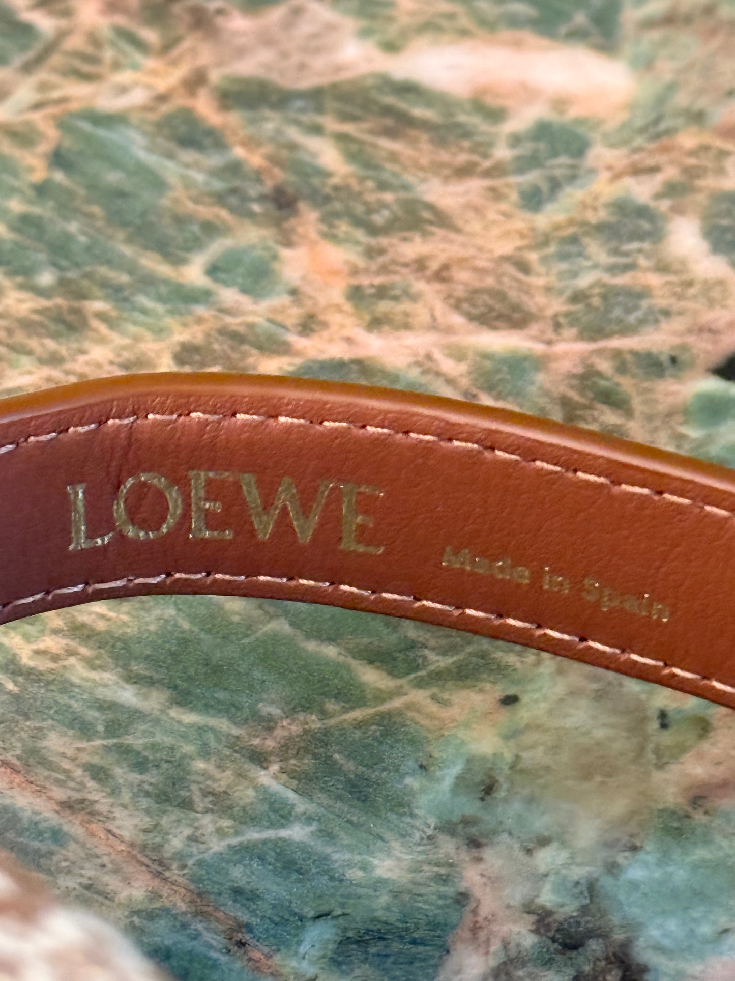 LOEWE ANAGRAM SMALL CUBI SHOULDER BAG