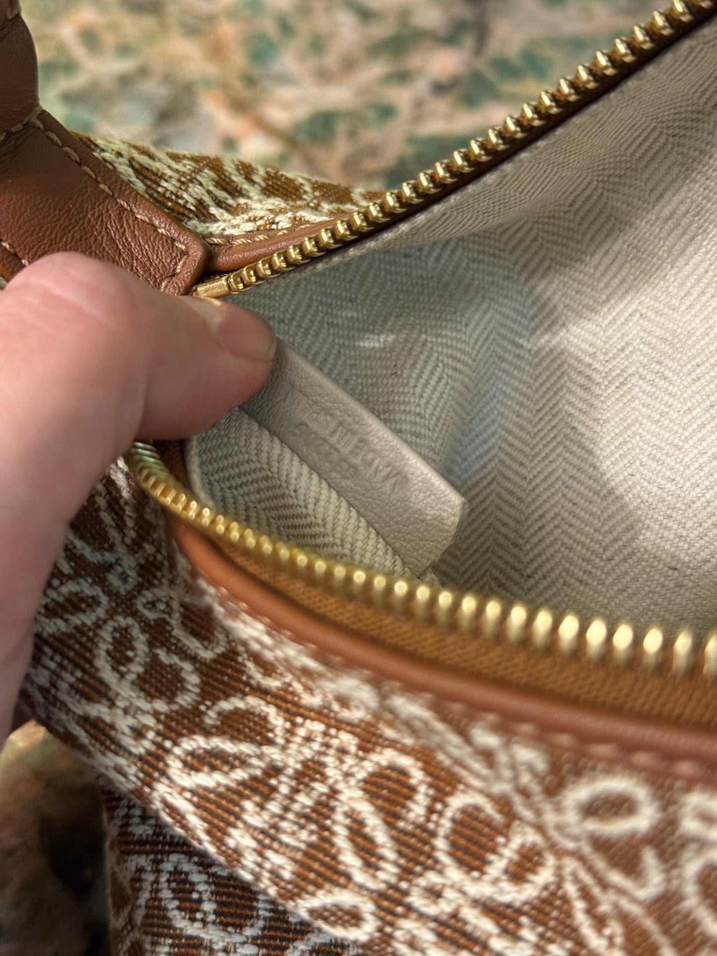 LOEWE ANAGRAM SMALL CUBI SHOULDER BAG