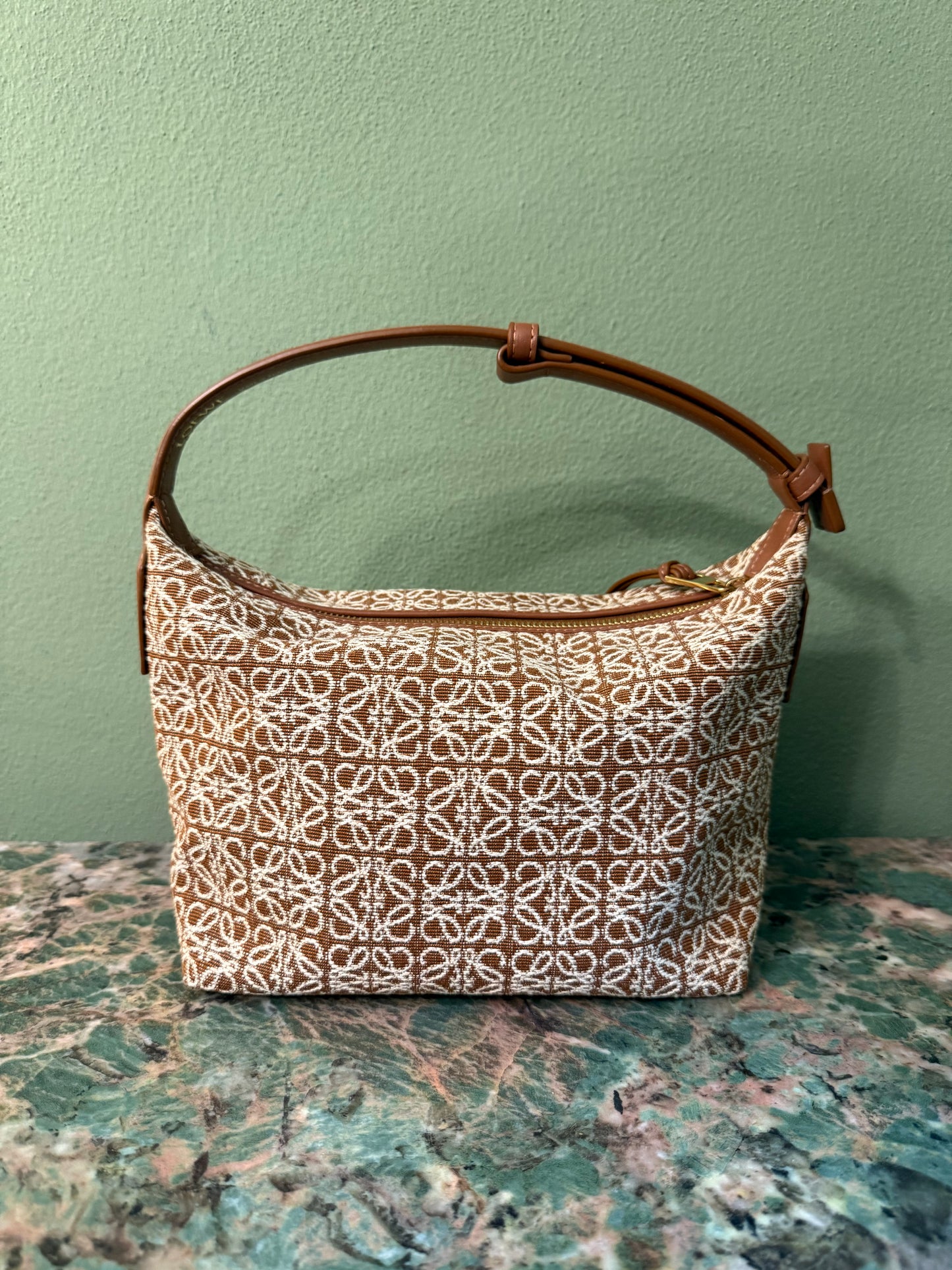 LOEWE ANAGRAM SMALL CUBI SHOULDER BAG