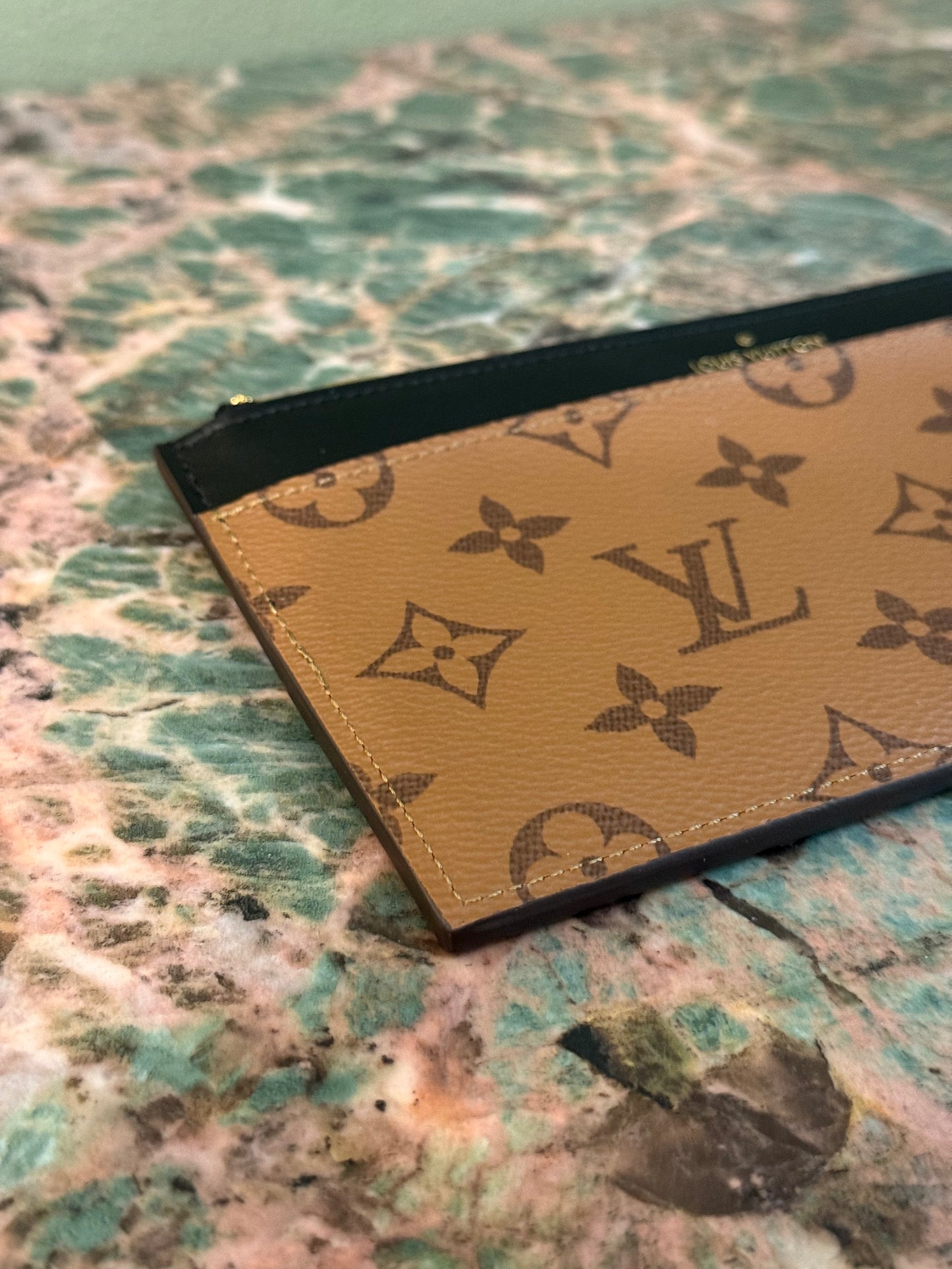 LOUIS VUITTON REVERS MONOGRAM SLIM PURSE