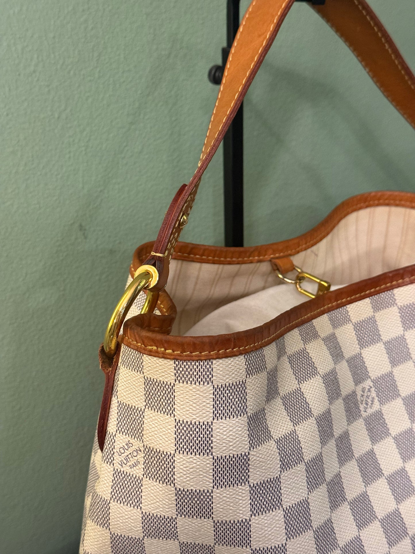 LOUIS VUITTON DAMIER AZUR DELIGHTFUL PM SHOULDER BAG