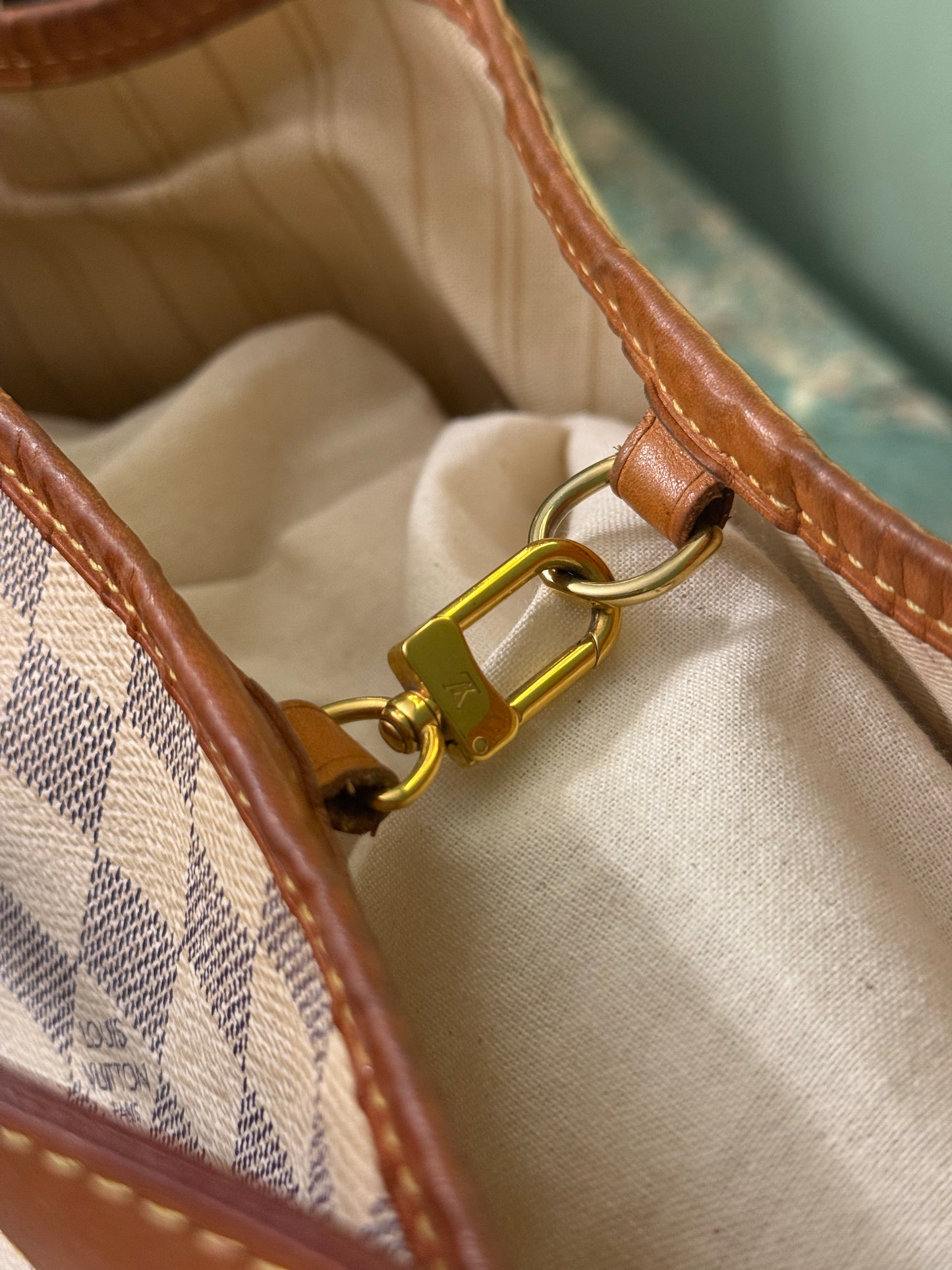 LOUIS VUITTON DAMIER AZUR DELIGHTFUL PM SHOULDER BAG