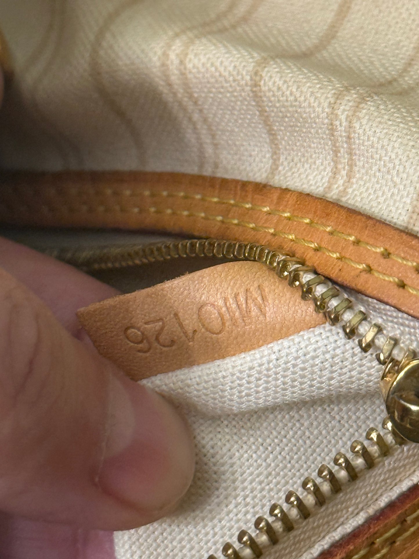 LOUIS VUITTON DAMIER AZUR DELIGHTFUL PM SHOULDER BAG