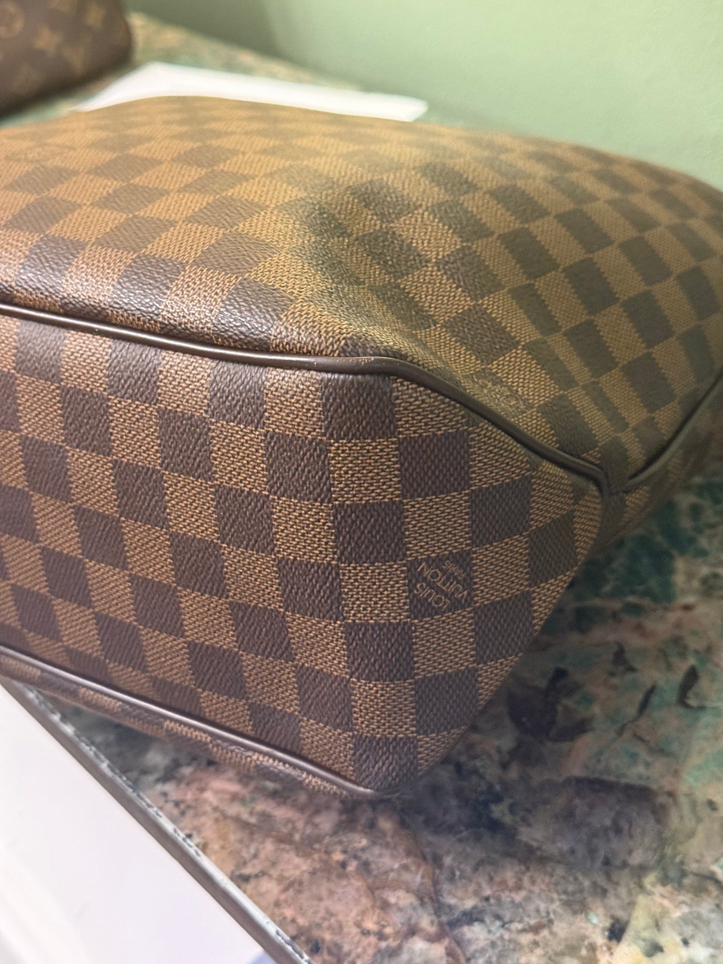 LOUIS VUITTON DAMIER EBENE DELIGHTFUL PM SHOULDER BAG