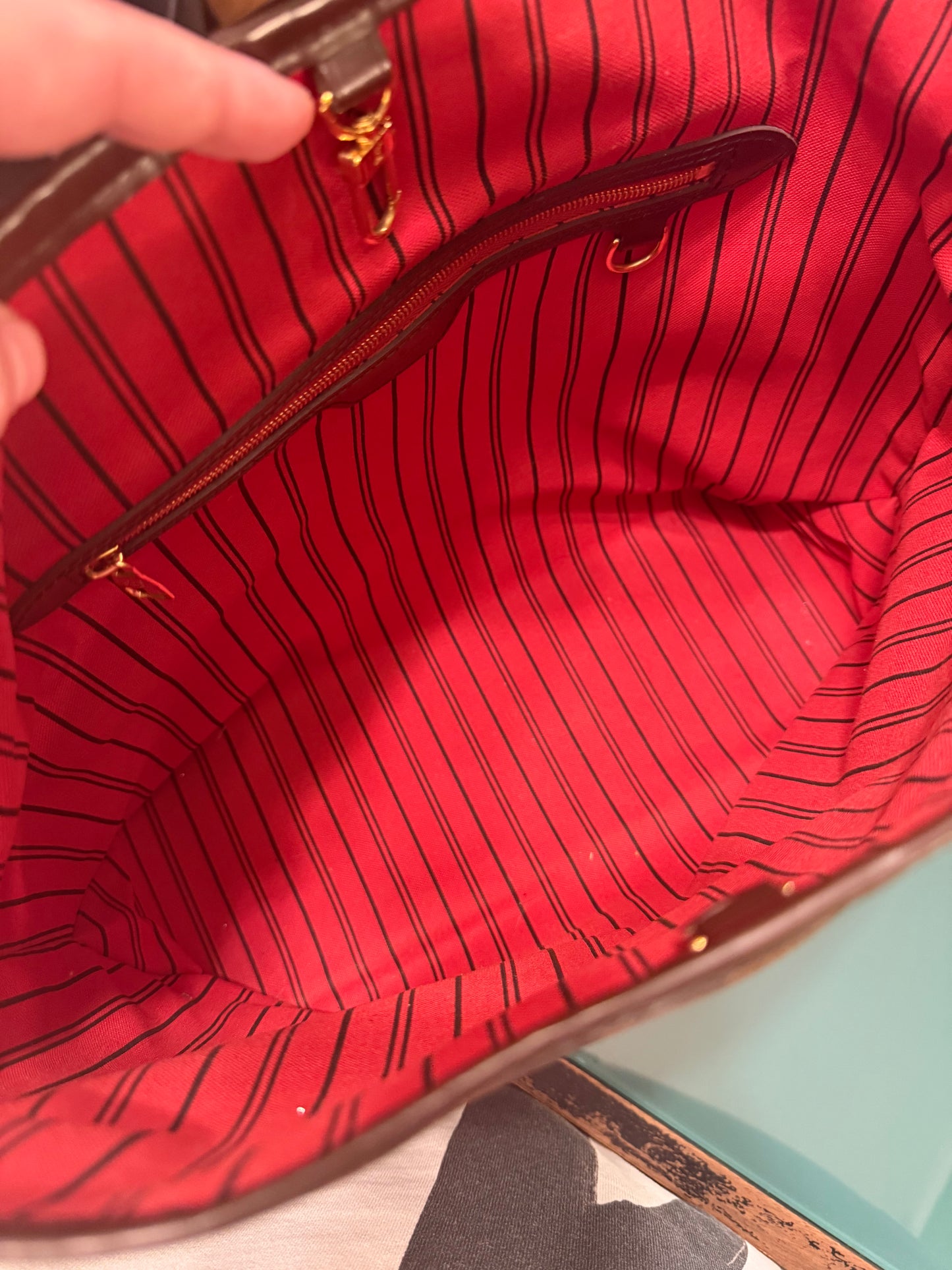 LOUIS VUITTON DAMIER EBENE DELIGHTFUL PM SHOULDER BAG