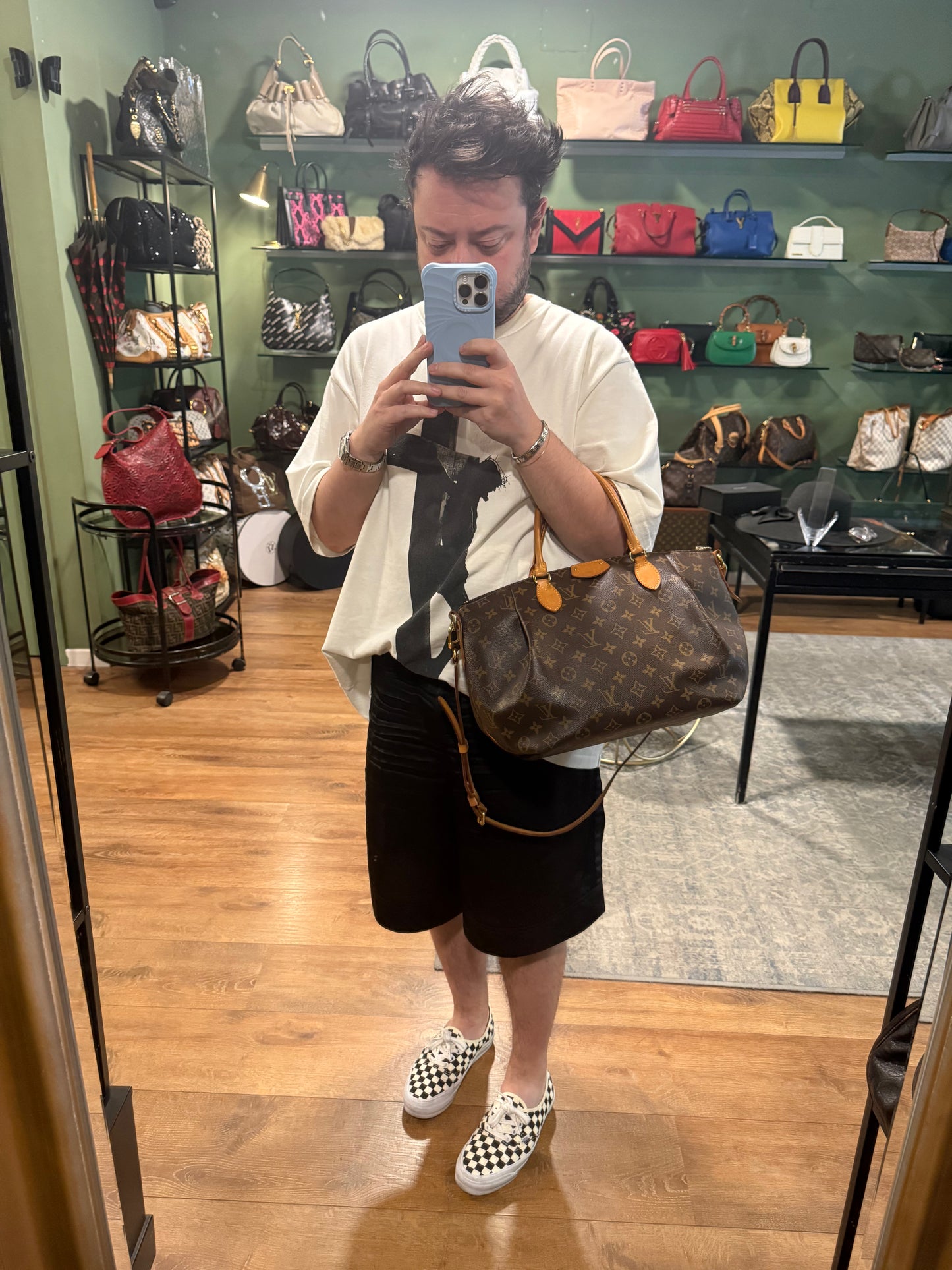LOUIS VUITTON MONOGRAM TURENNE PM HANDBAG