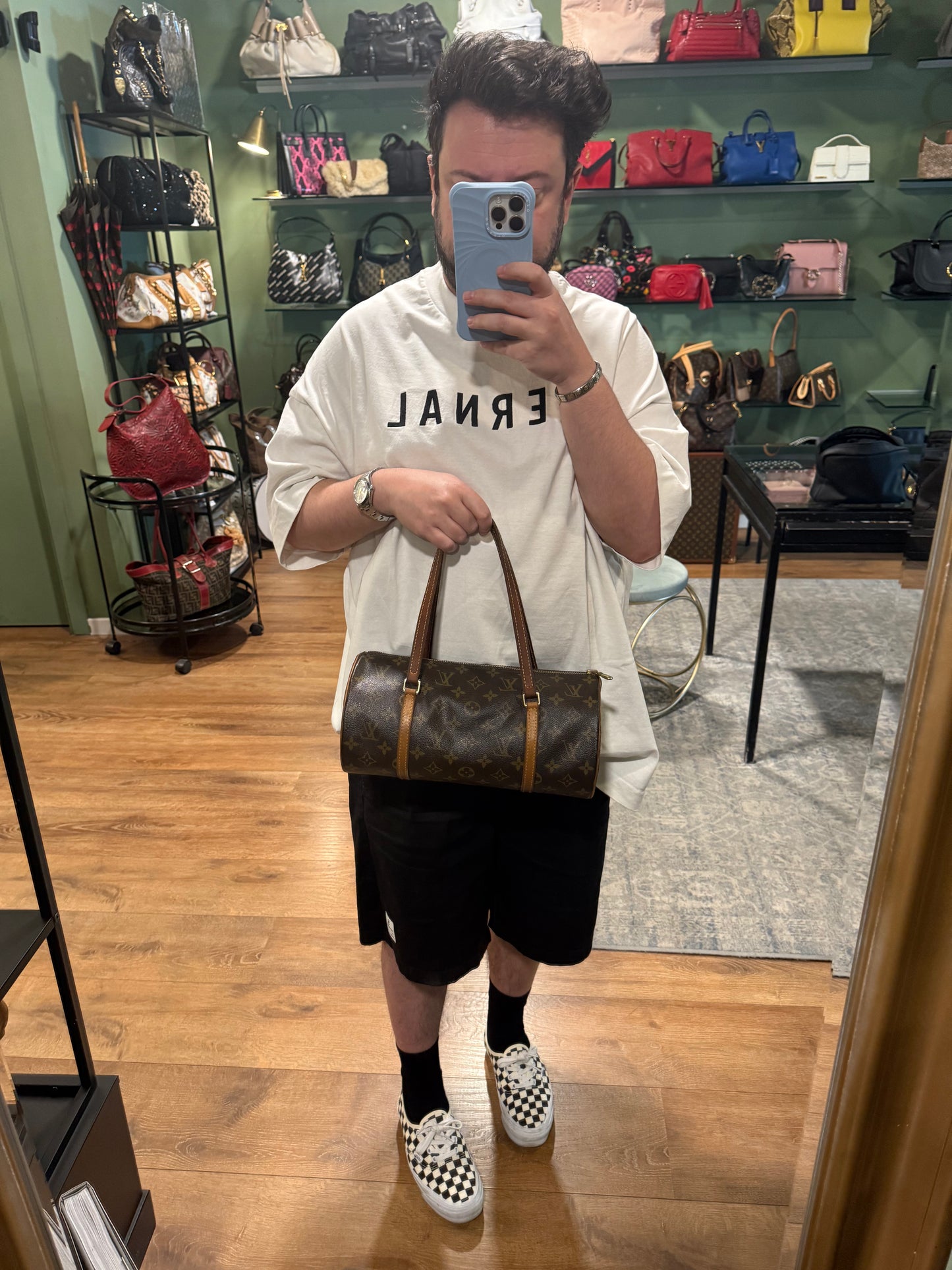 LOUIS VUITTON MONOGRAM PAPILLON 30 HANDBAG