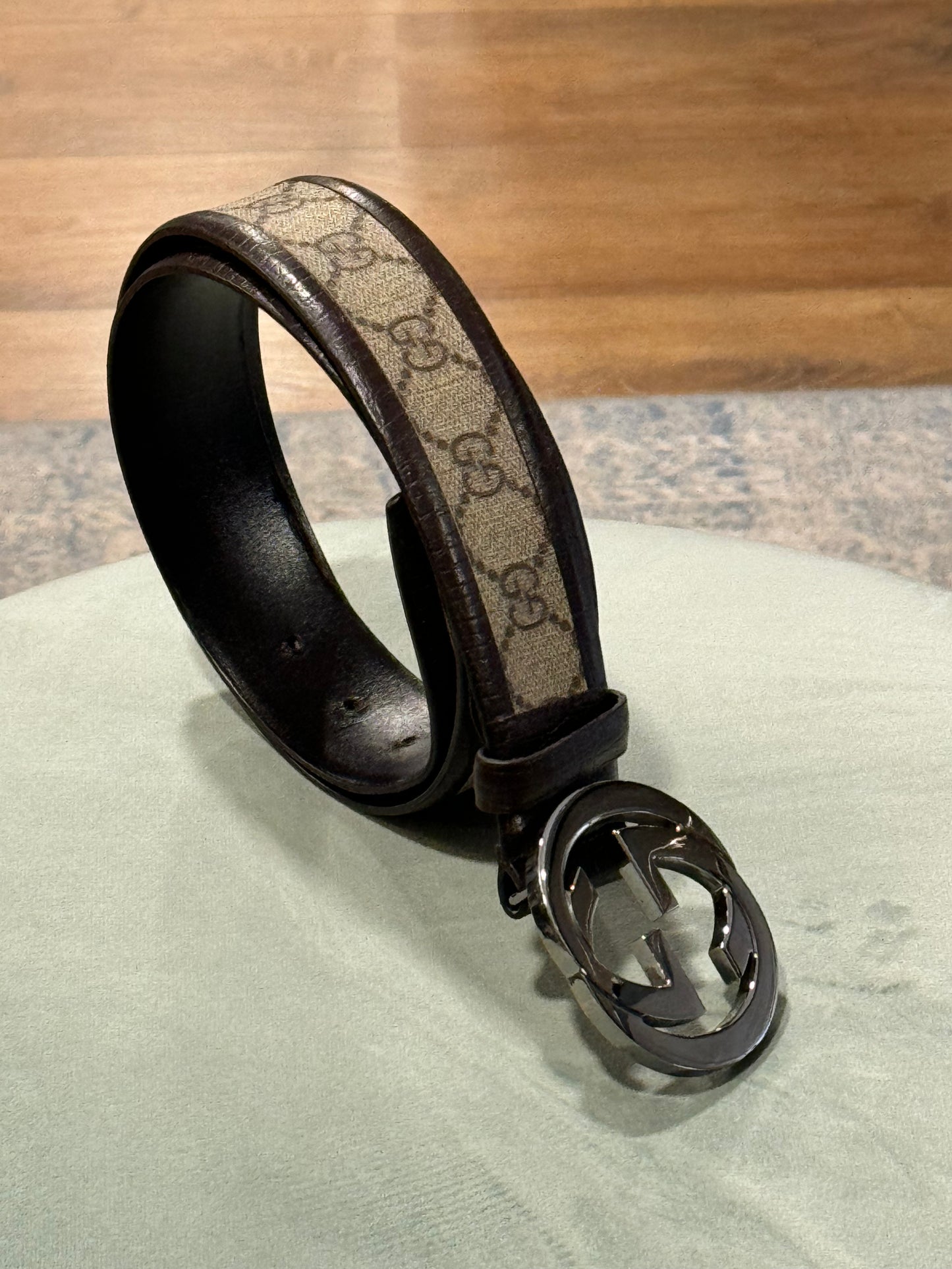 GUCCI GG SUPREME BELT