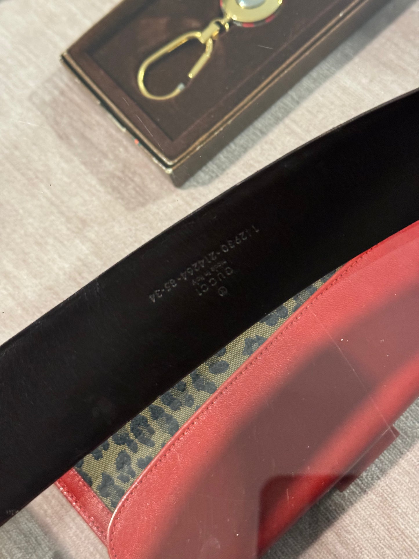 GUCCI GG SUPREME BELT
