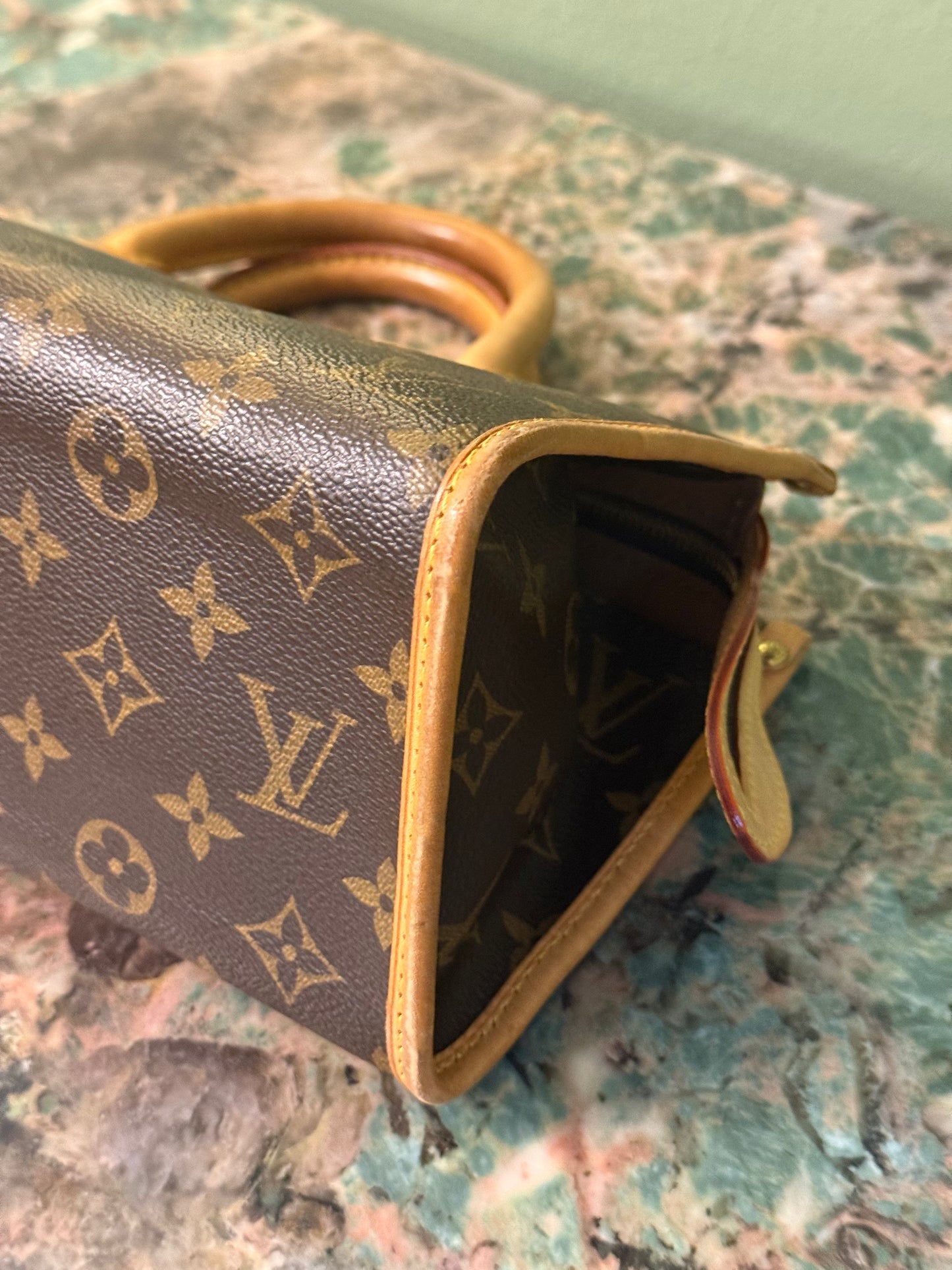LOUIS VUITTON MONOGRAM POPINCOURT HANDBAG