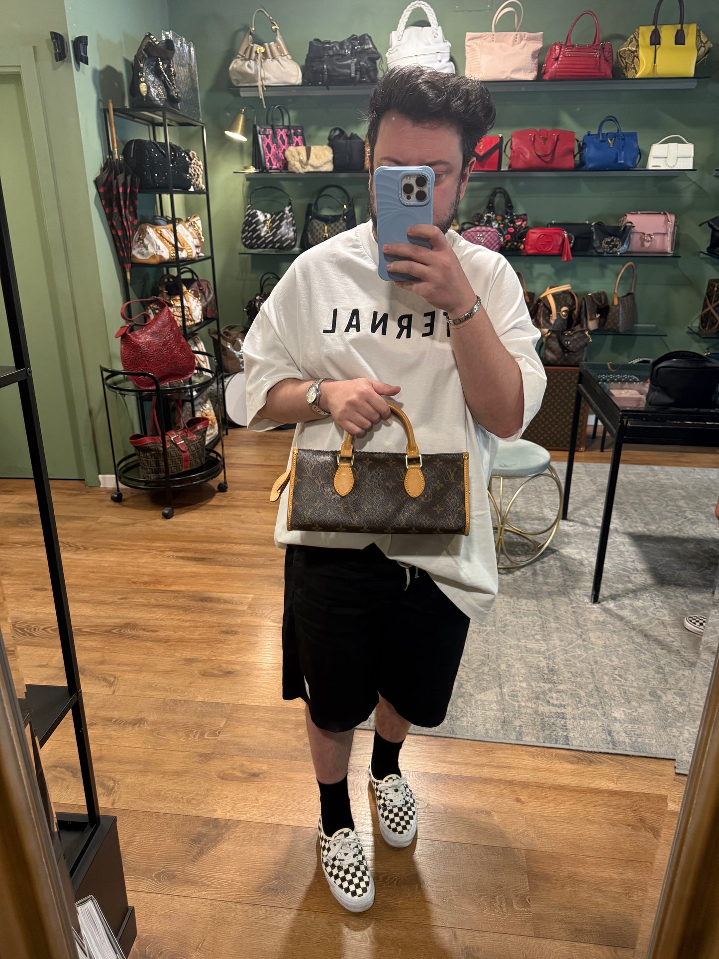 LOUIS VUITTON MONOGRAM POPINCOURT HANDBAG