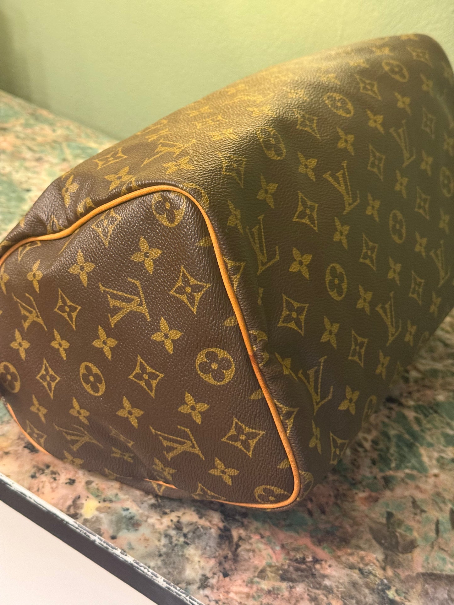 LOUIS VUITTON MONOGRAM SPEEDY 30 BOSTON BAG