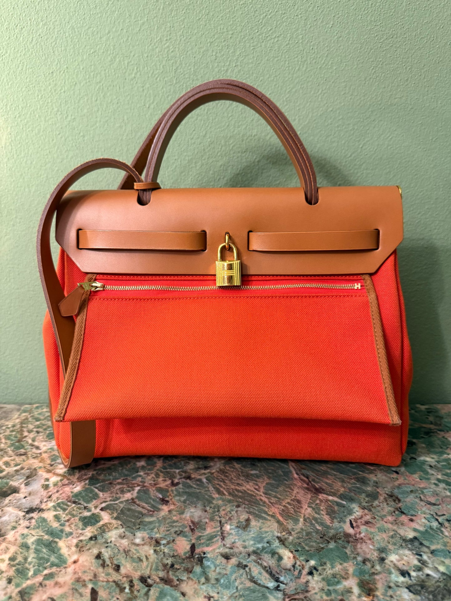HERMÈS BI COLOR HER BAG 31 HANDBAG