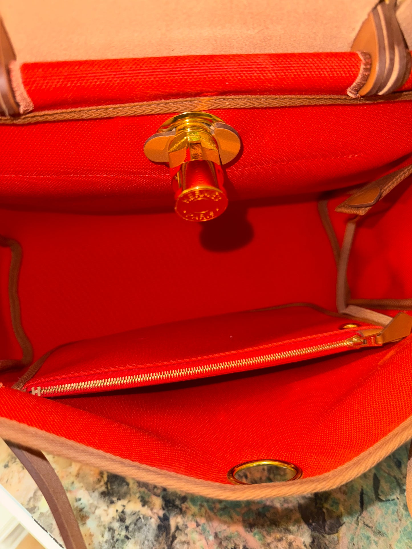HERMÈS BI COLOR HER BAG 31 HANDBAG