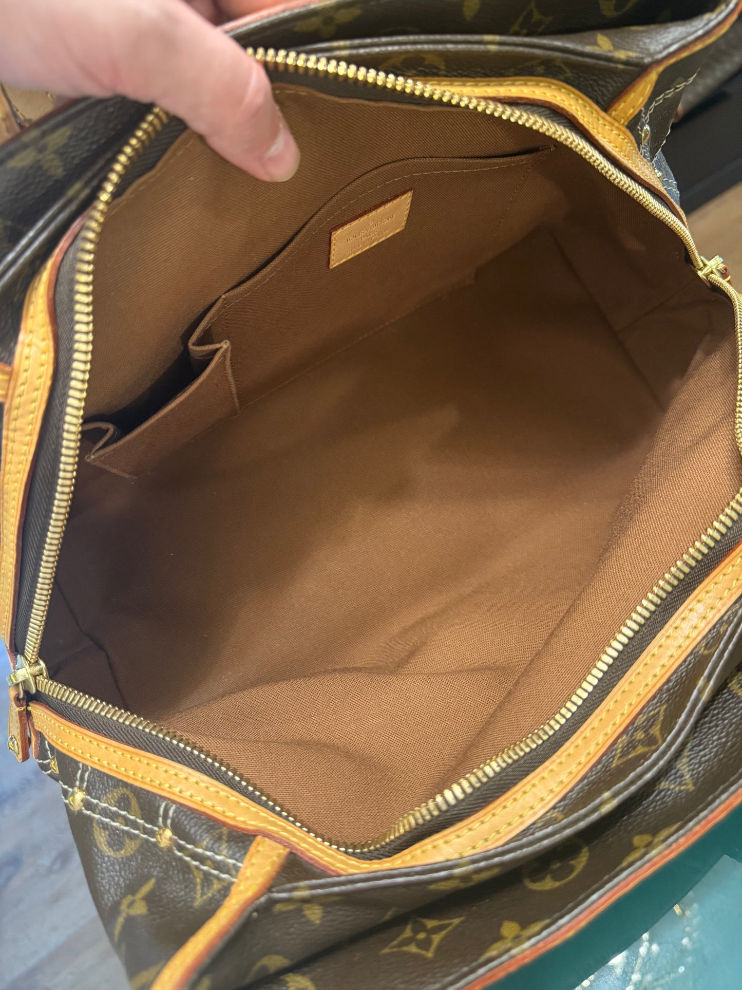 LOUIS VUITTON MONOGRAM RIVET HANDBAG