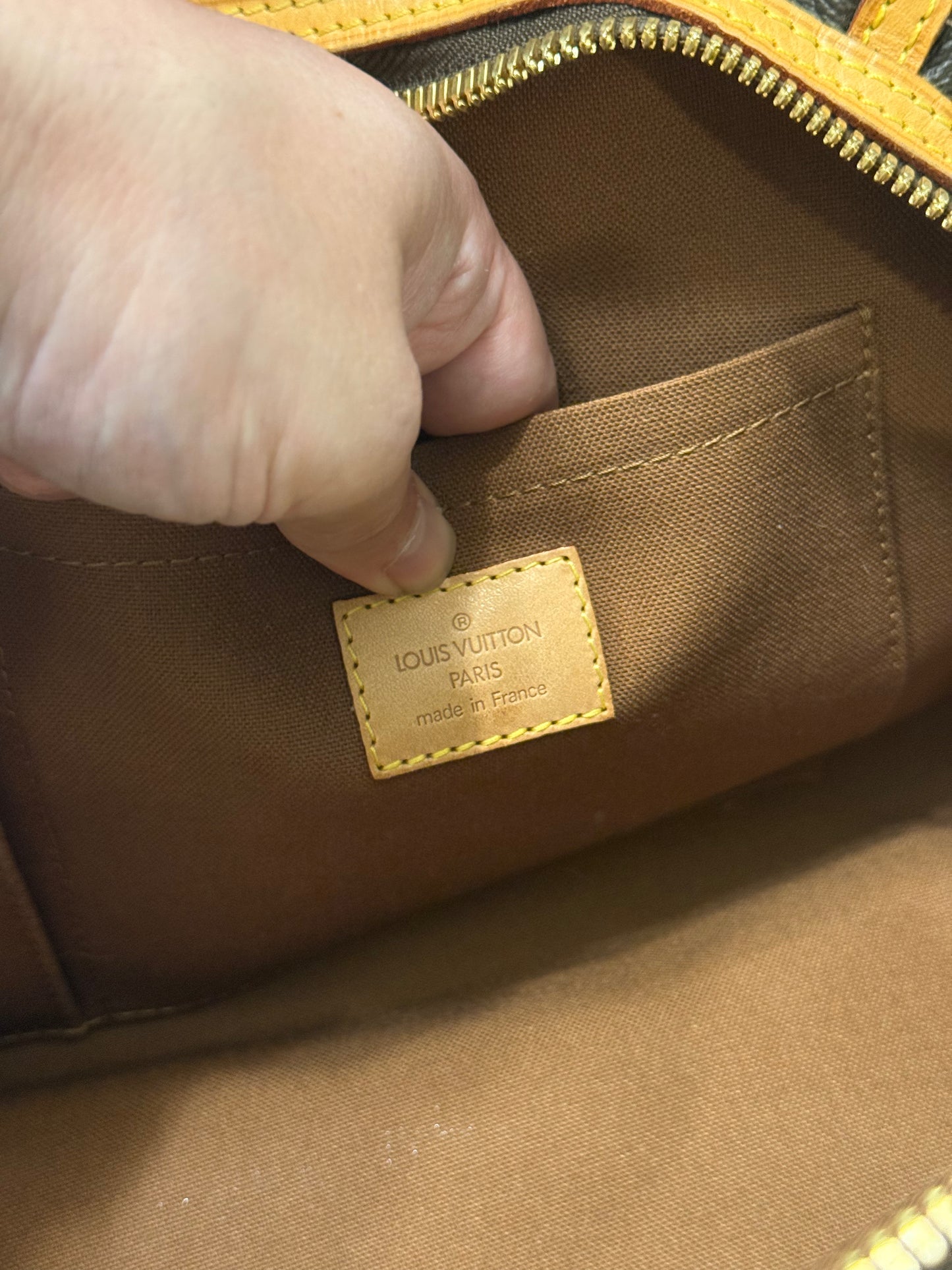LOUIS VUITTON MONOGRAM RIVET HANDBAG