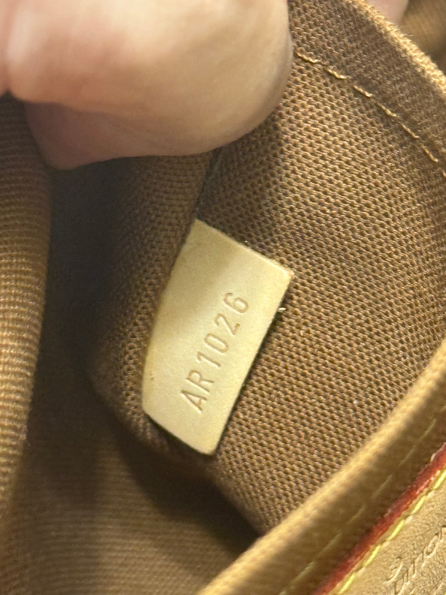 LOUIS VUITTON MONOGRAM RIVET HANDBAG