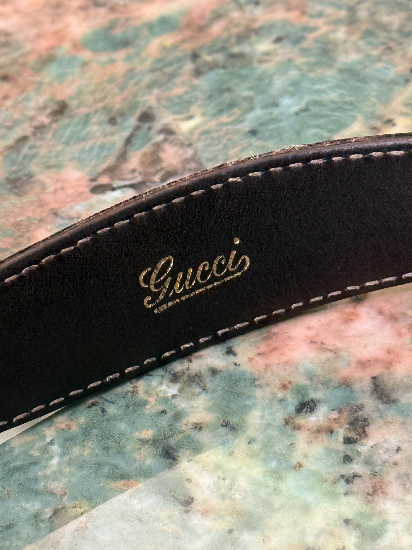 GUCCI HORSEBIT PRINT BOUVIER HOBO BAG