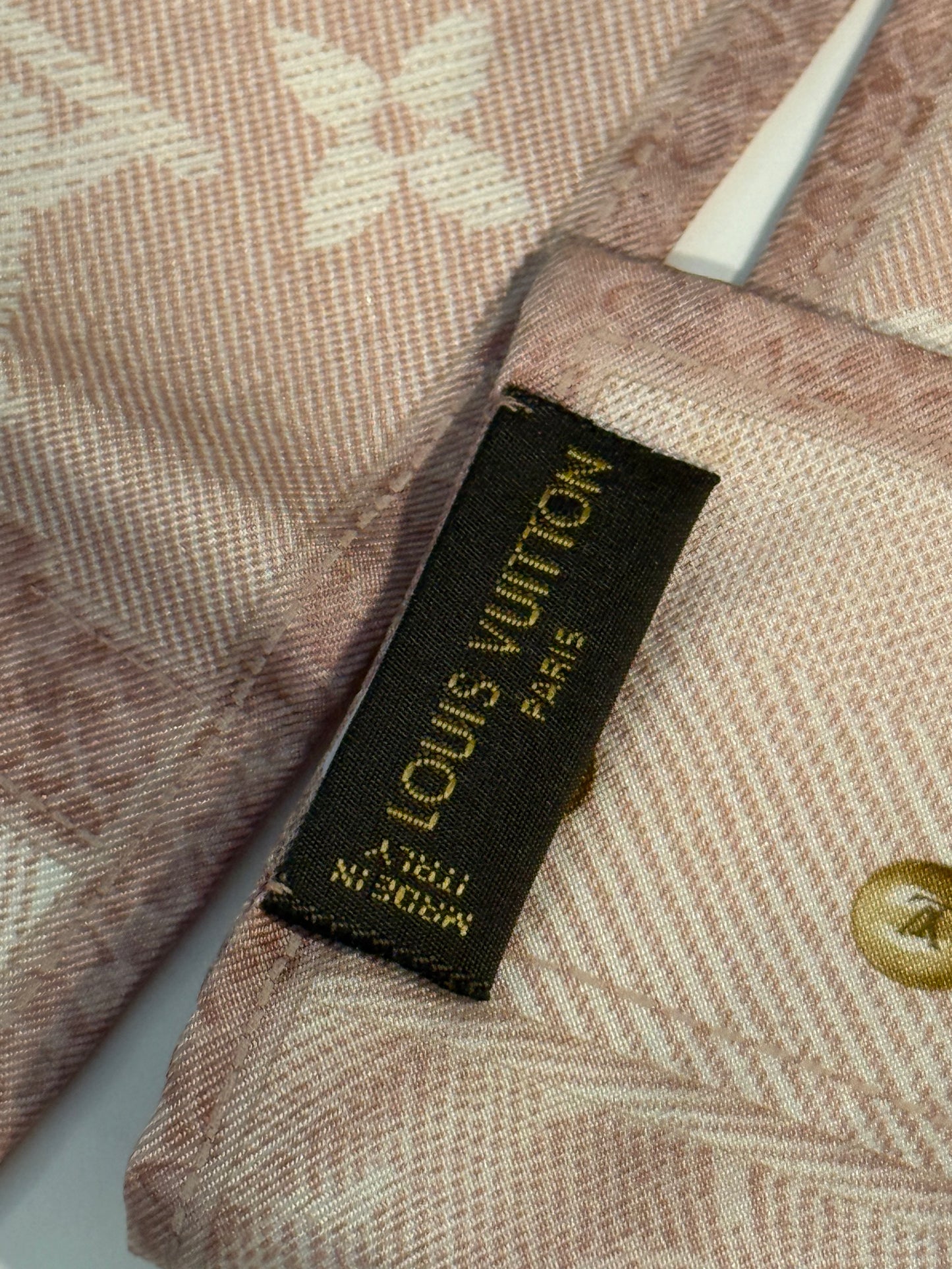 LOUIS VUITTON PINK DENIM BANDEAU