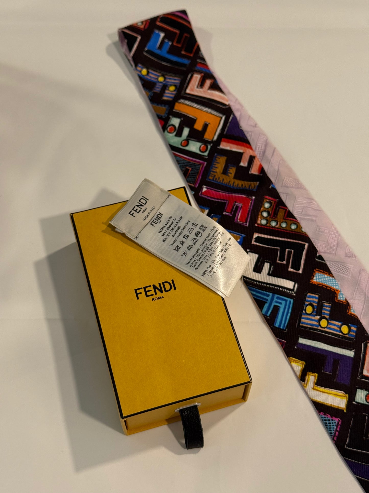 FENDI MULTICOLOR ZUCCA BANDEAU