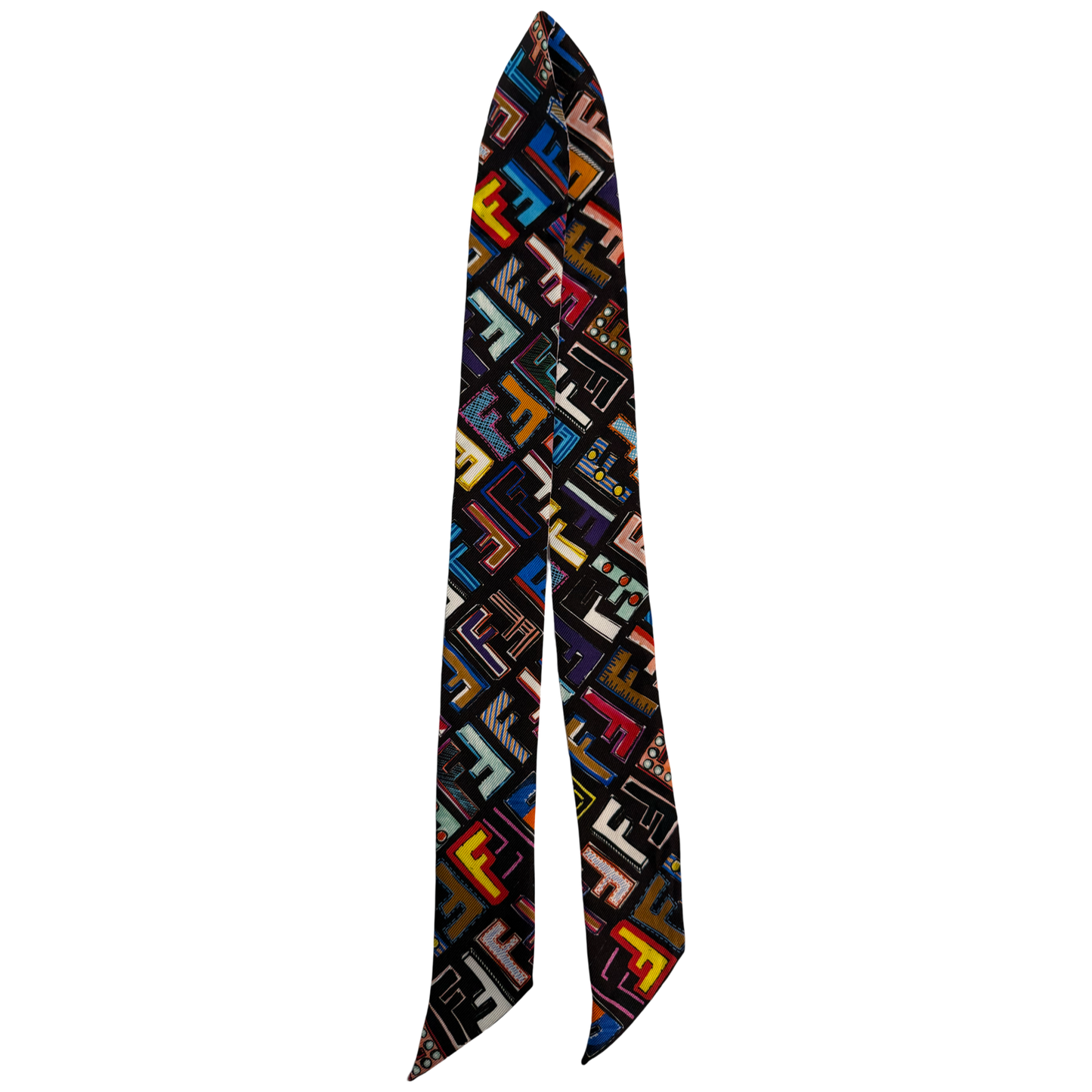 FENDI MULTICOLOR ZUCCA BANDEAU