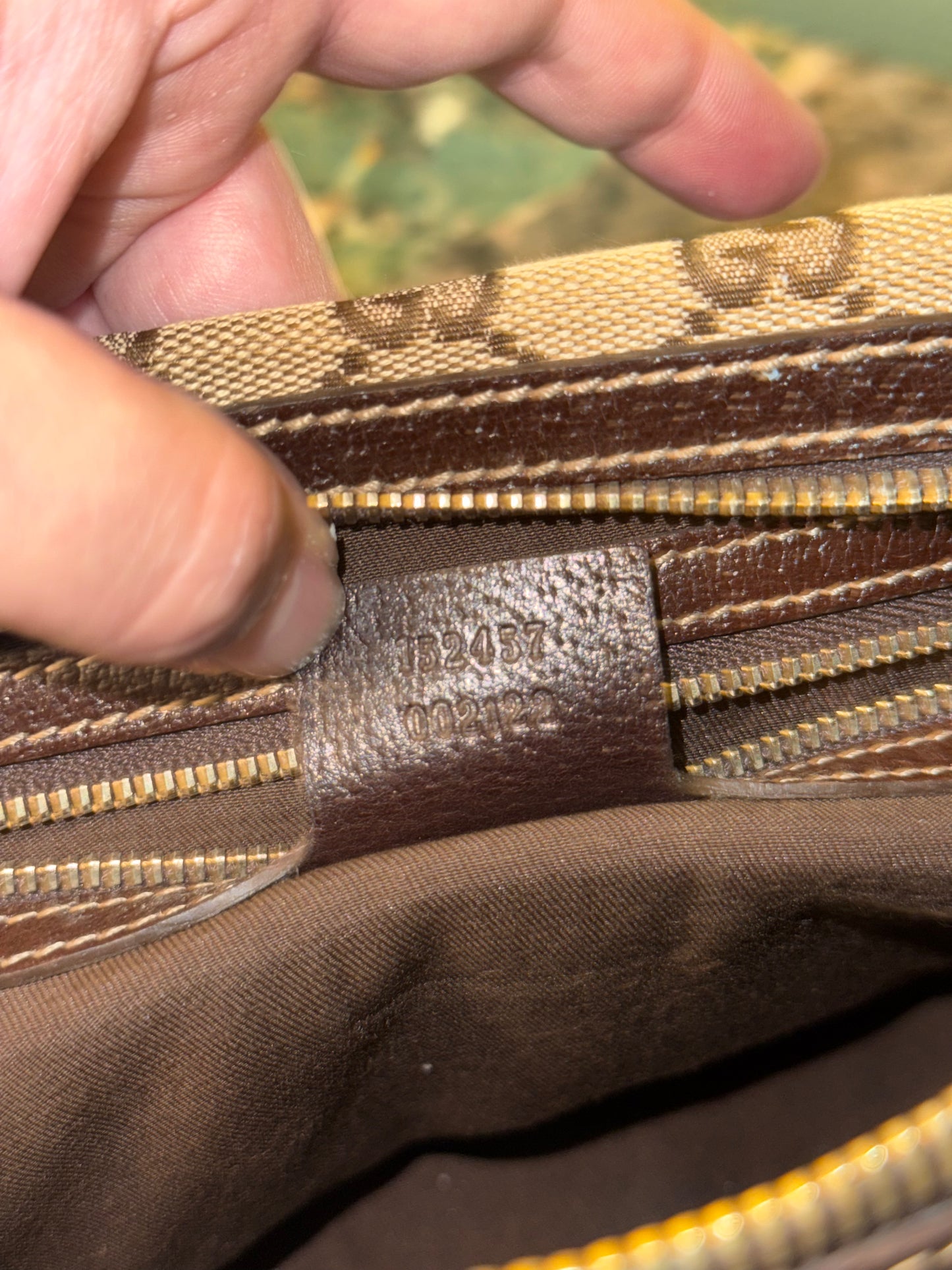 GUCCI MONOGRAM BOSTON SHOULDER BAG