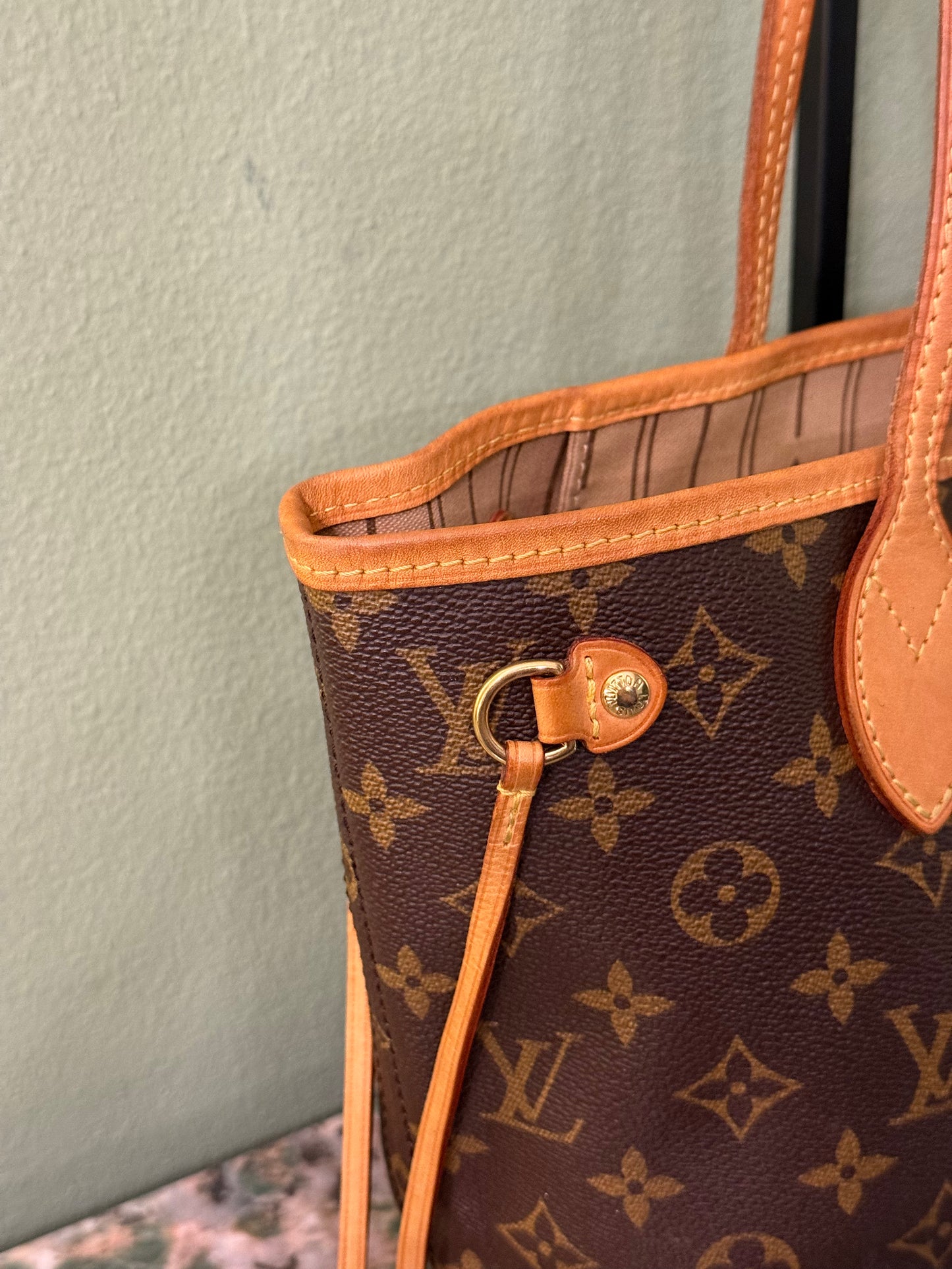 LOUIS VUITTON MONOGRAM NEVERFULL PM HANDBAG