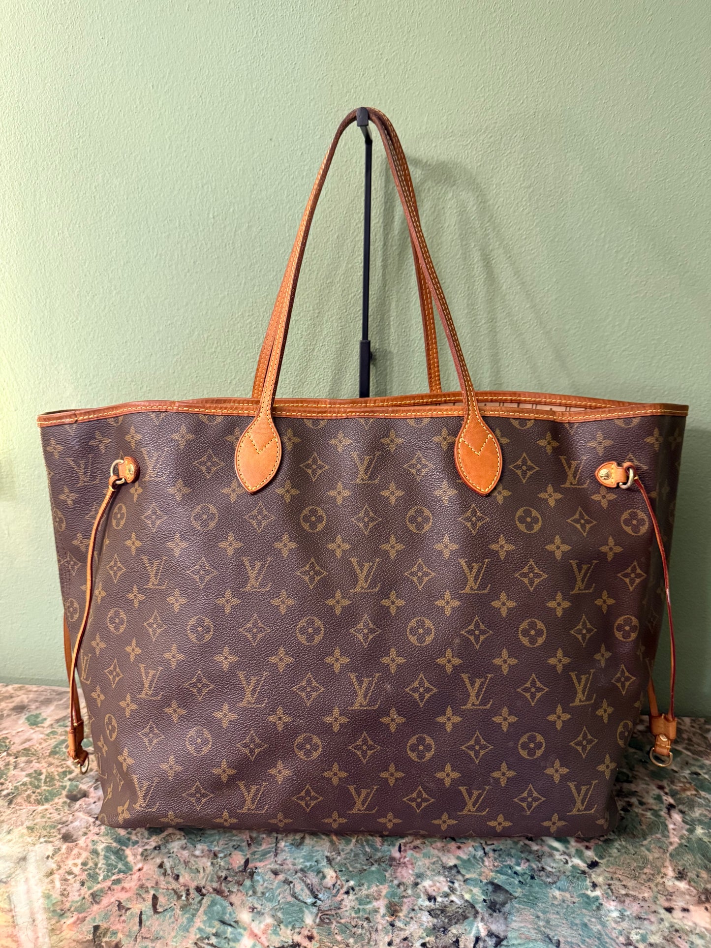 LOUIS VUITTON MONOGRAM NEVERFULL GM SHOPPING TOTE