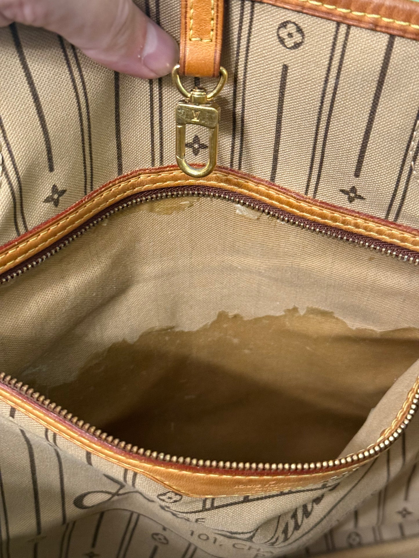 LOUIS VUITTON MONOGRAM NEVERFULL GM SHOPPING TOTE