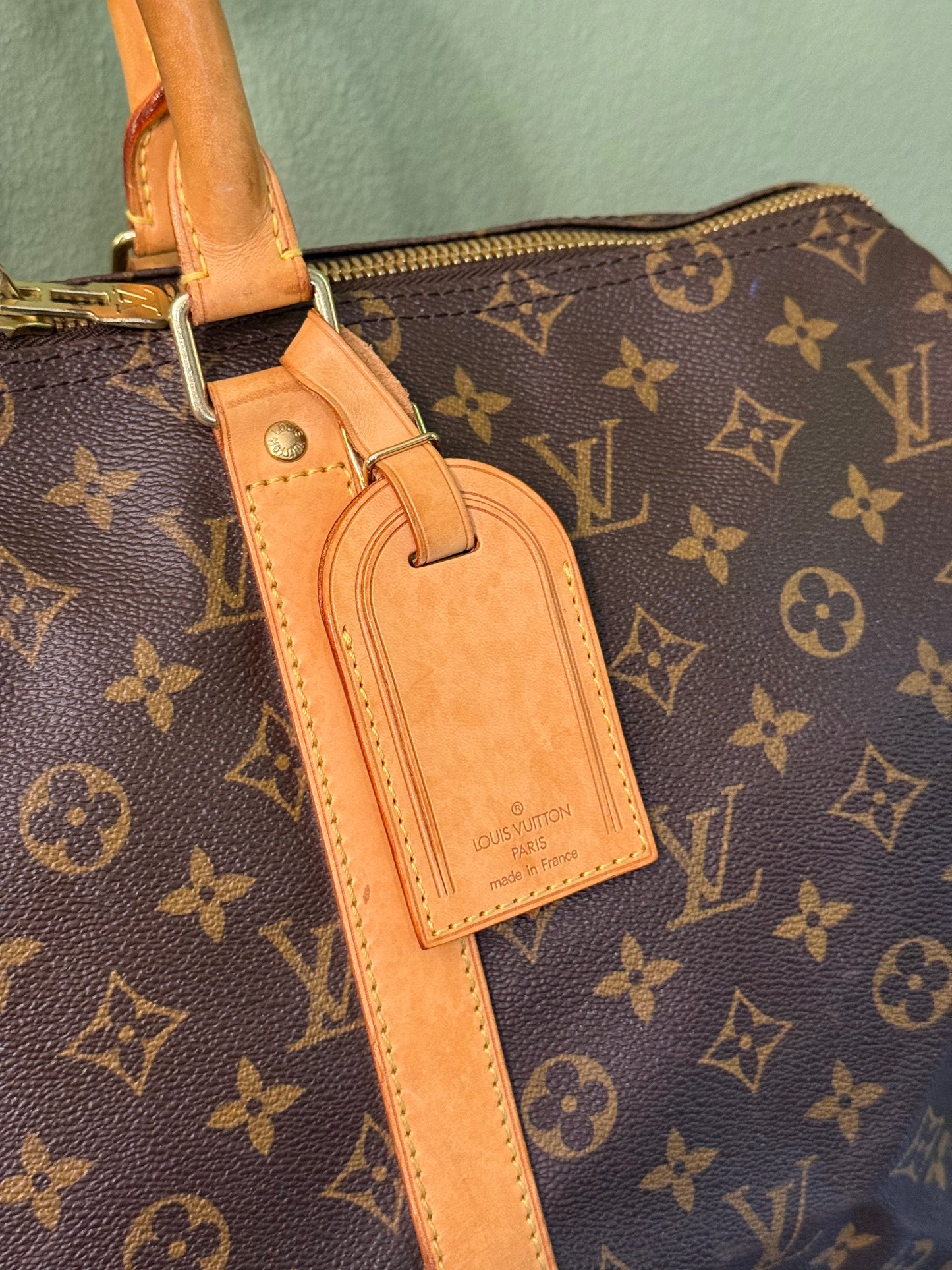 LOUIS VUITTON MONOGRAM KEEPALL 45 TRAVEL BAG