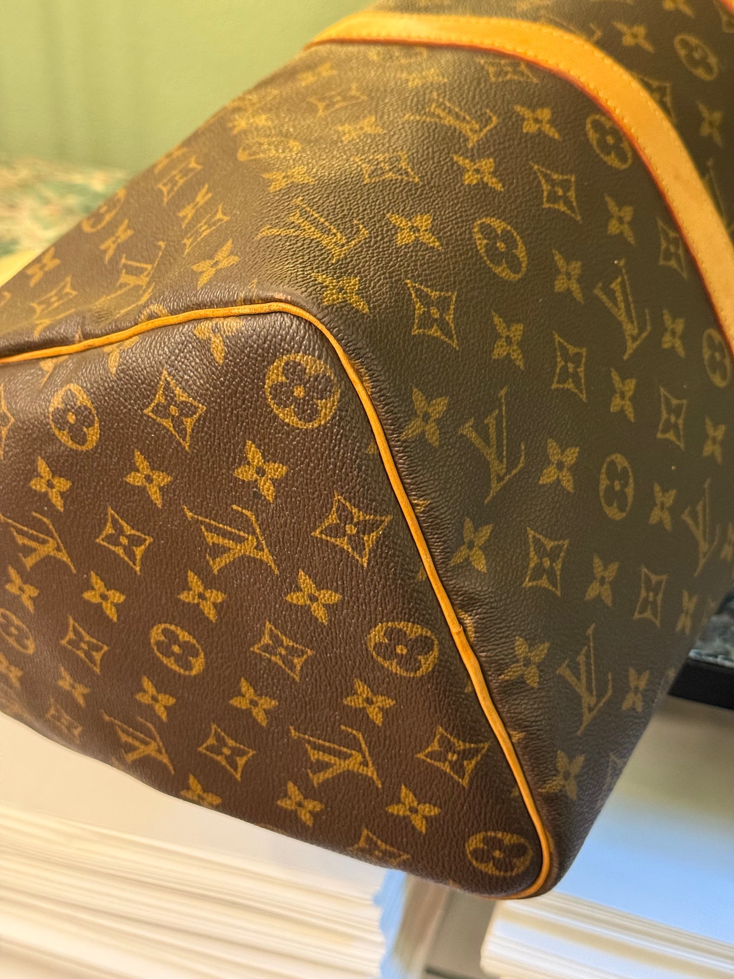 LOUIS VUITTON MONOGRAM KEEPALL 45 TRAVEL BAG