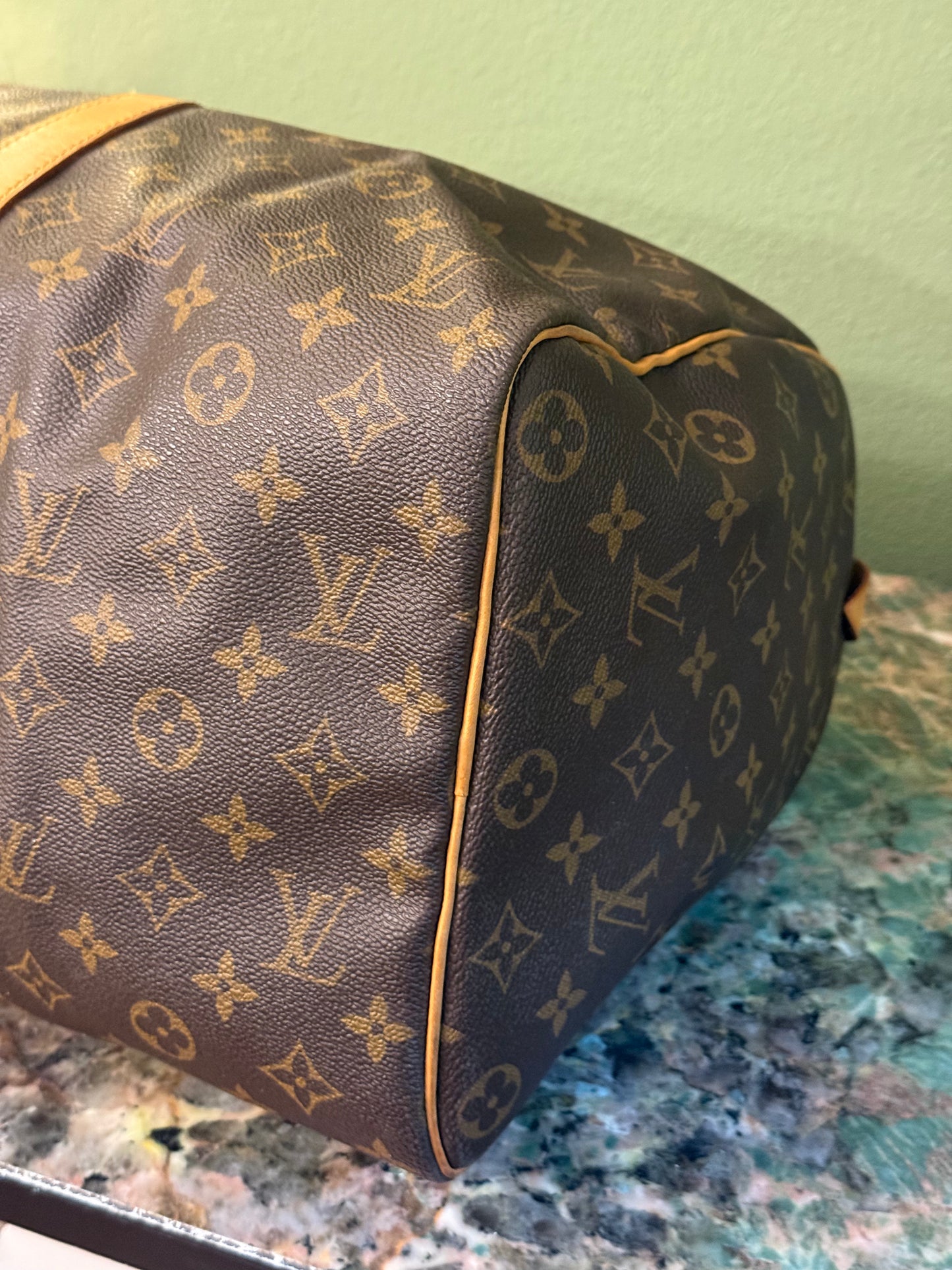 LOUIS VUITTON MONOGRAM KEEPALL 45 TRAVEL BAG