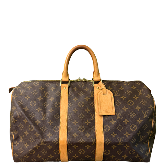 LOUIS VUITTON MONOGRAM KEEPALL 45 TRAVEL BAG